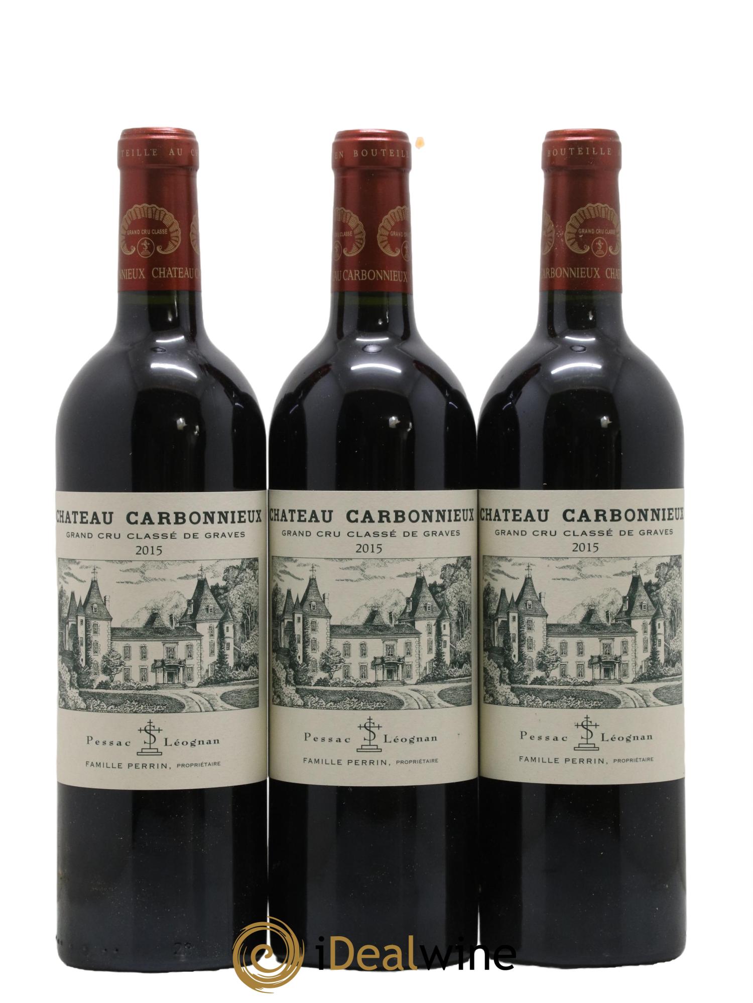 Château Carbonnieux Cru Classé de Graves 2015 - Lot de 6 bouteilles - 2