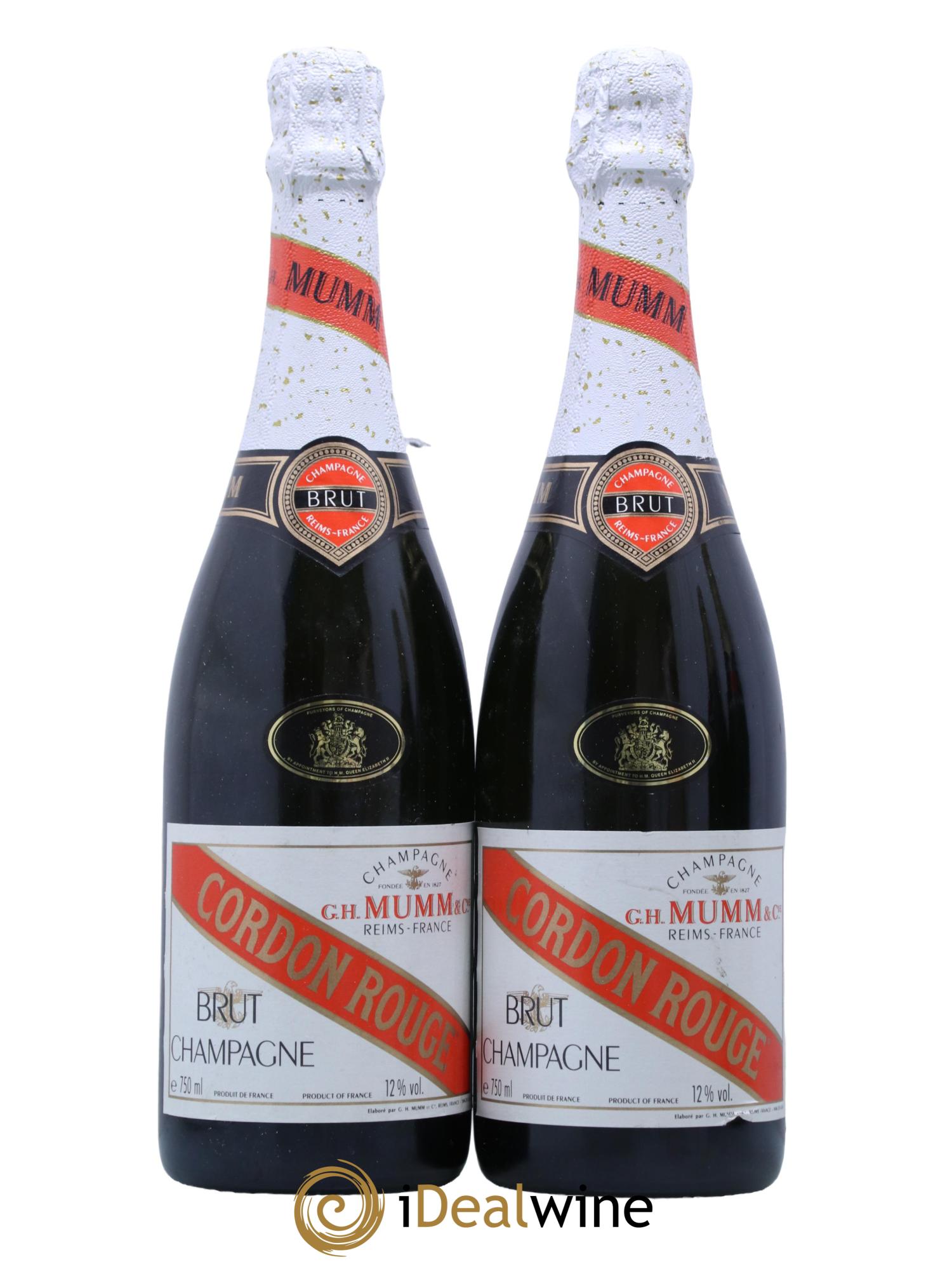 Cordon Rouge Mumm - Lot de 2 bouteilles - 0
