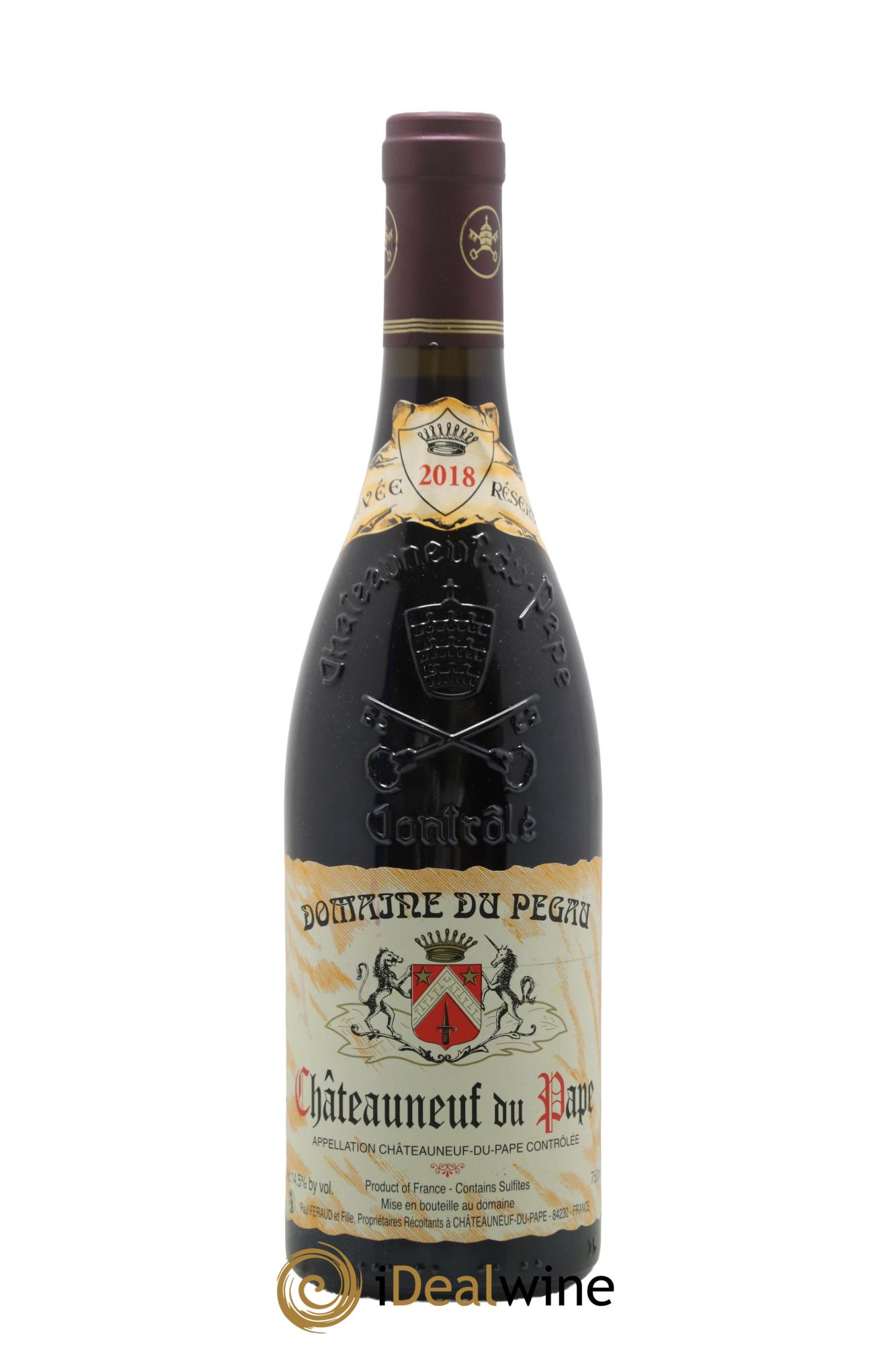 Châteauneuf-du-Pape Domaine du Pégau Cuvée Réservée Paul et Laurence Féraud 2018 - Lotto di 1 bottiglia - 0