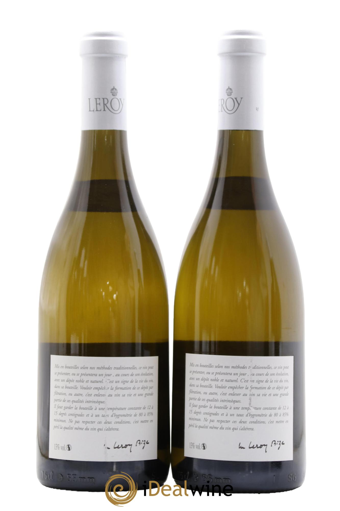 Meursault 1er Cru Les Bouchères Leroy SA 2008 - Posten von 2 Flaschen - 1