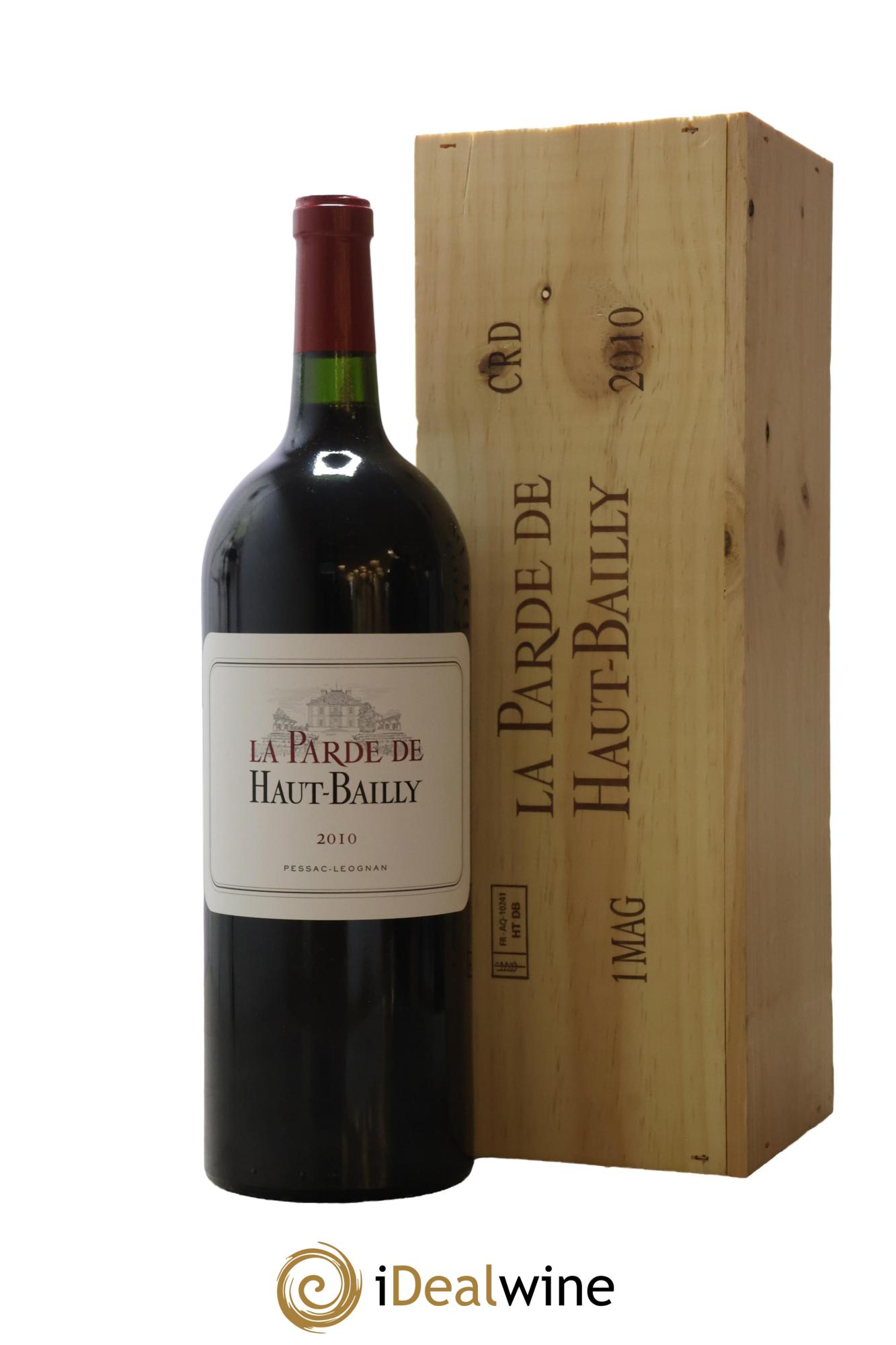 Haut Bailly II (Anciennement La Parde de Haut-Bailly) Second Vin 2010 - Lot de 1 magnum - 1