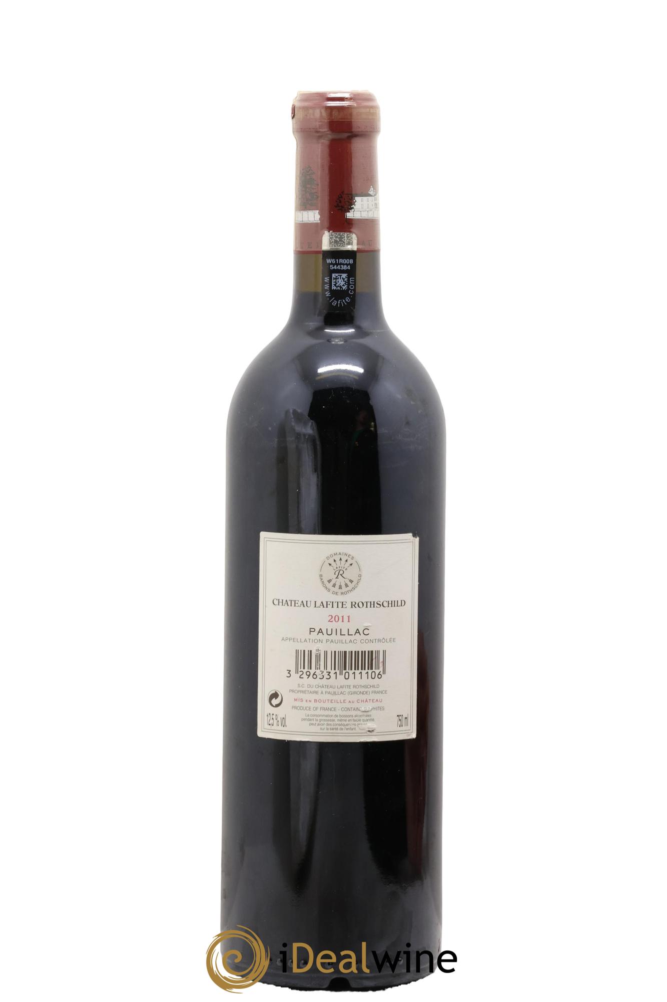 Château Lafite Rothschild 1er Grand Cru Classé 2011 - Lotto di 1 bottiglia - 1