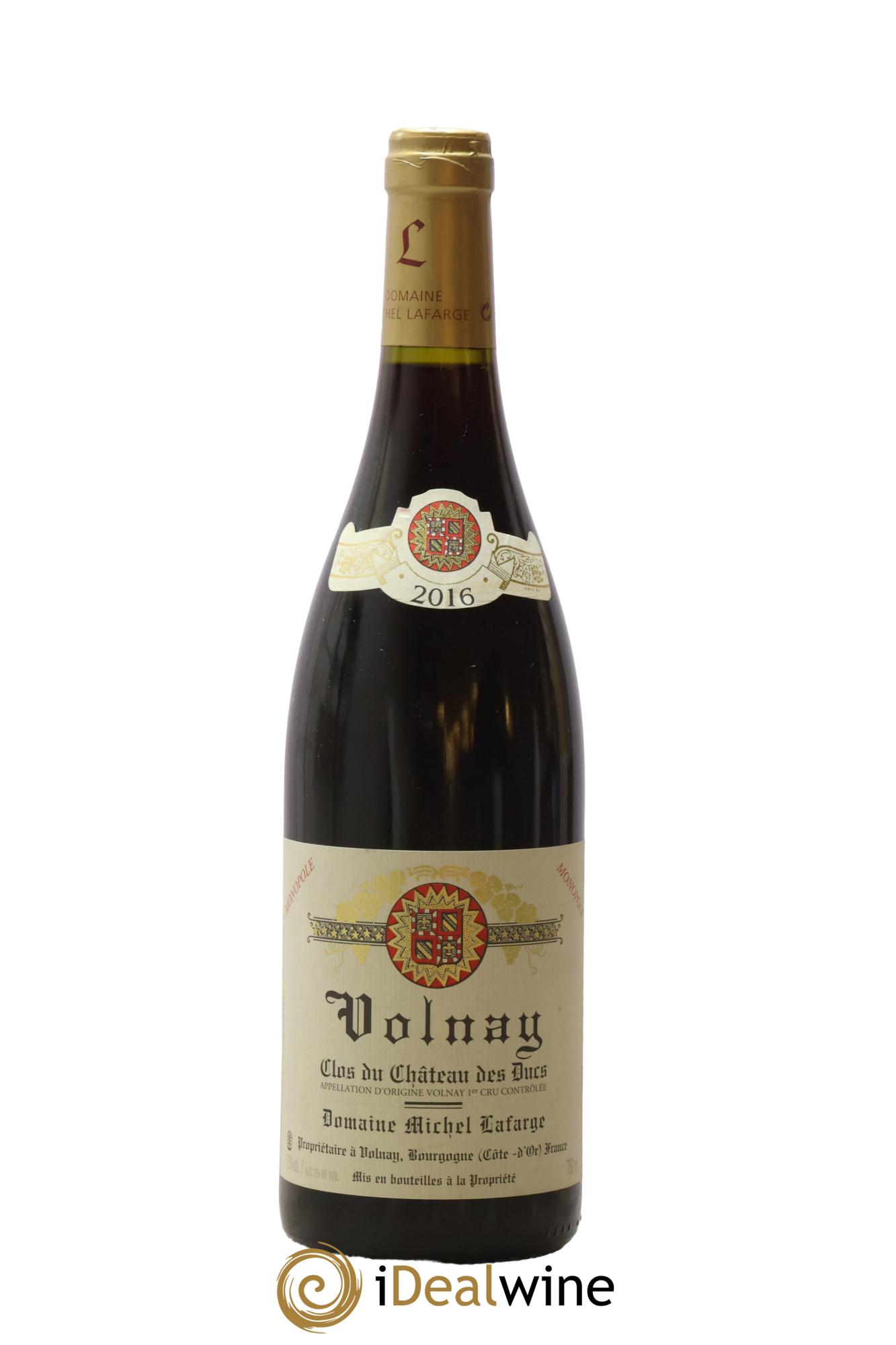 Volnay 1er Cru Clos du Château des Ducs Lafarge (Domaine) 2016 - Lotto di 1 bottiglia - 0