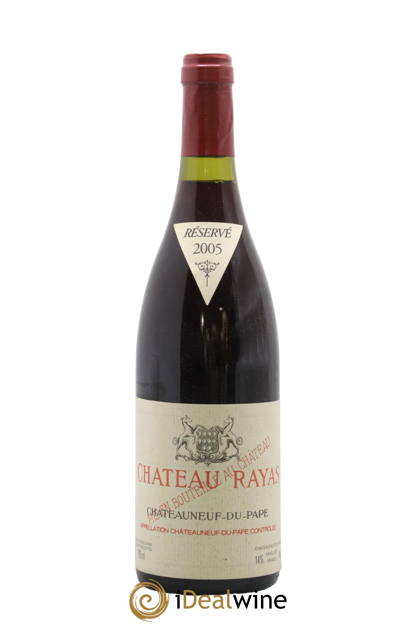 Châteauneuf-du-Pape Château Rayas Emmanuel Reynaud 2005 - Lot of 1 bottle - 0