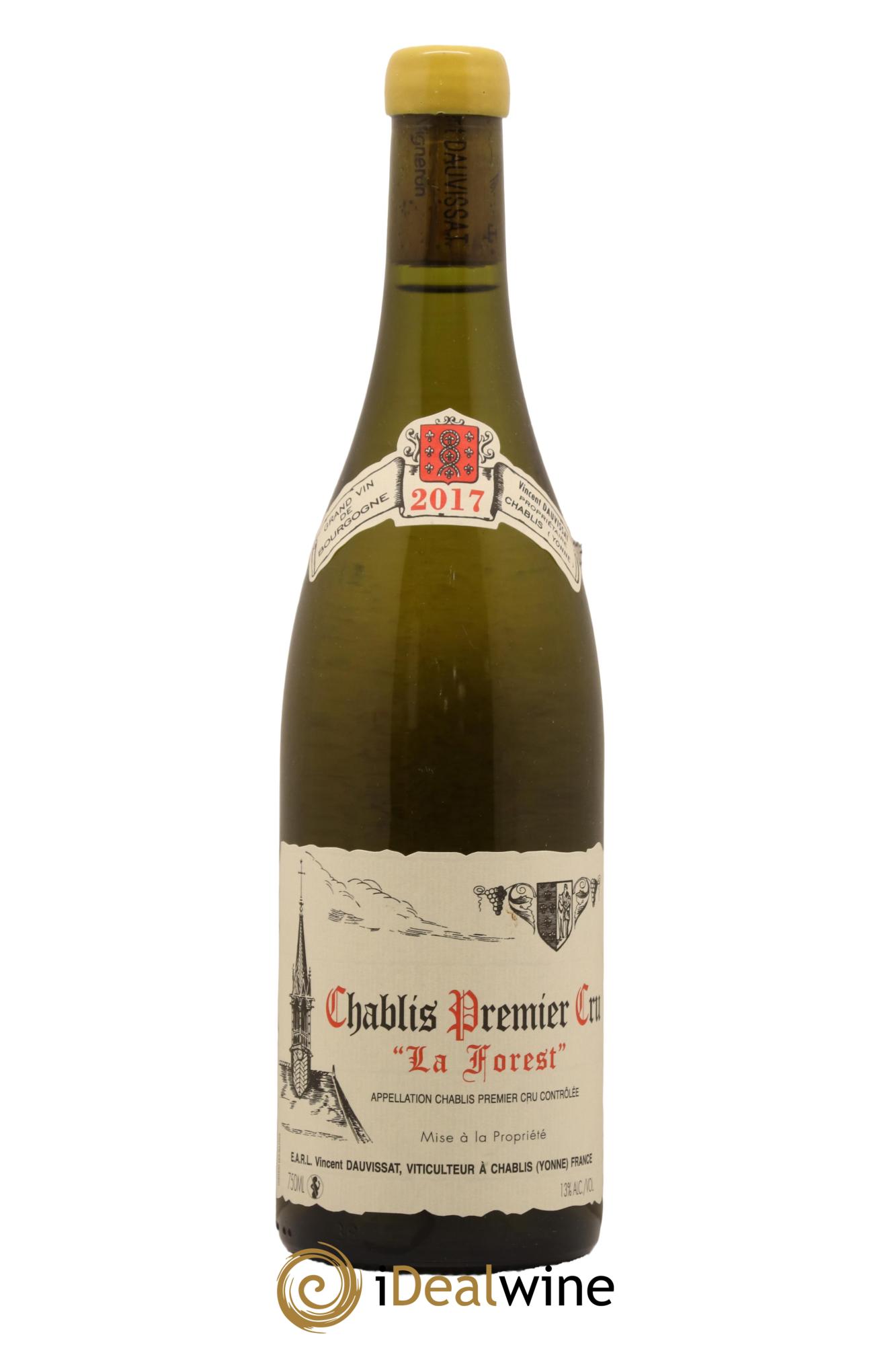 Chablis 1er Cru La Forest Vincent Dauvissat (Domaine) 2017 - Posten von 1 Flasche - 0