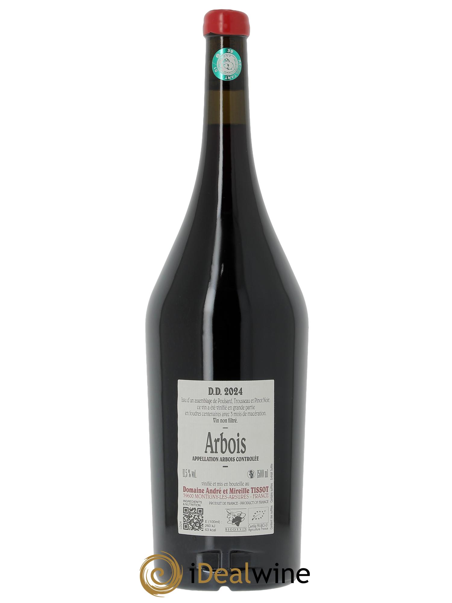 Arbois DD Bénédicte et Stéphane Tissot 2024 - Lot de 1 magnum - 1