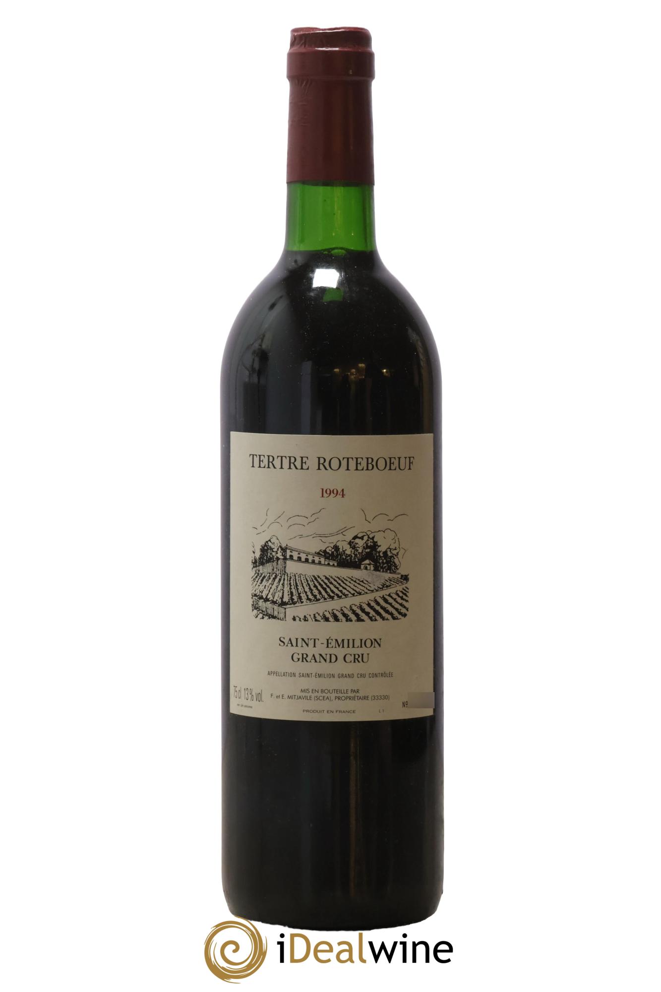 Château Tertre Roteboeuf 1994 - Lot de 1 bouteille - 0