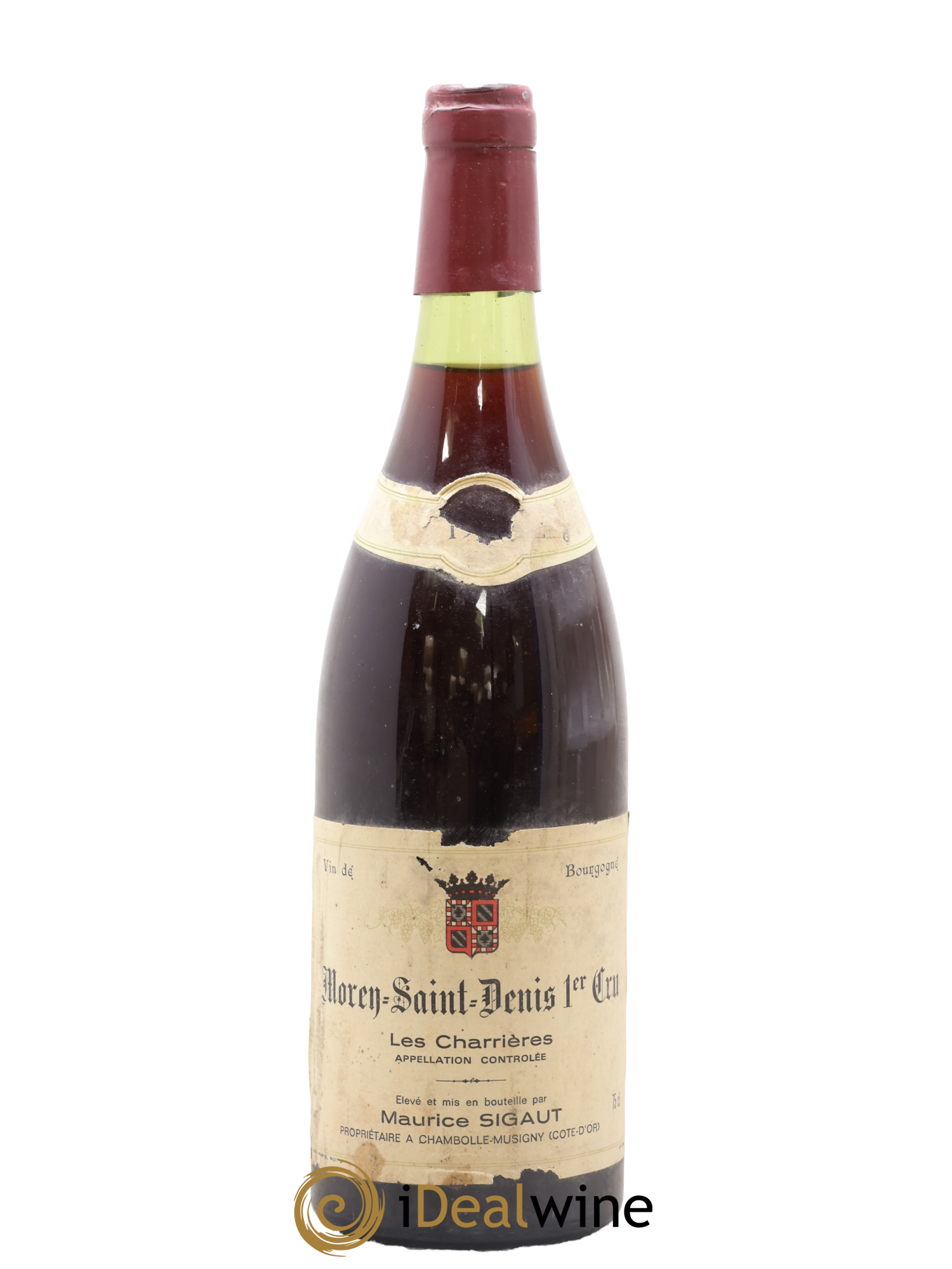 Morey-Saint-Denis 1er Cru Les Charrieres Maurice Sigaut 1979 - Lot de 1 bouteille - 0