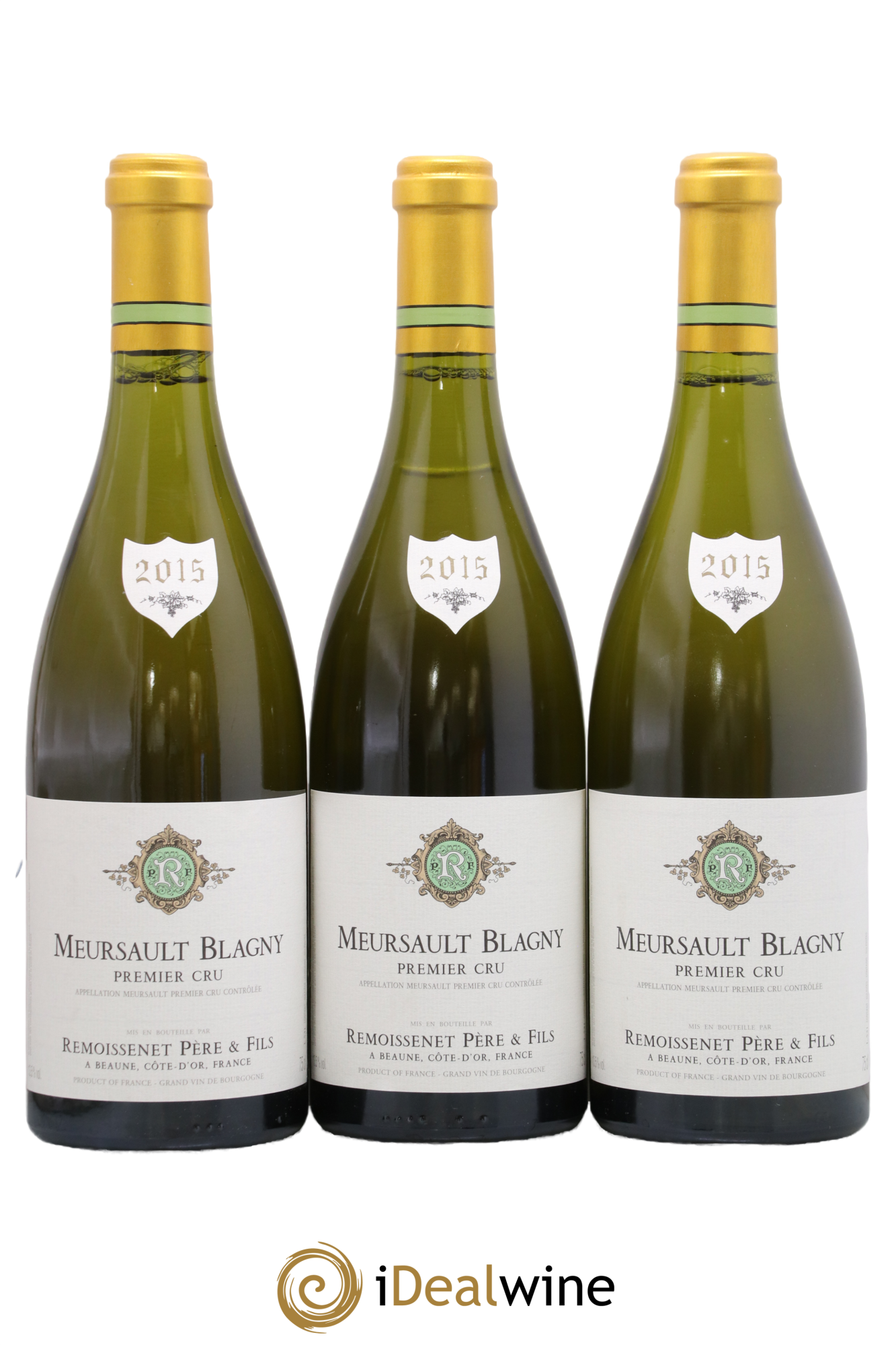 Meursault 1er Cru Blagny Remoissenet Père et Fils 2015 - Lot de 3 bouteilles - 0