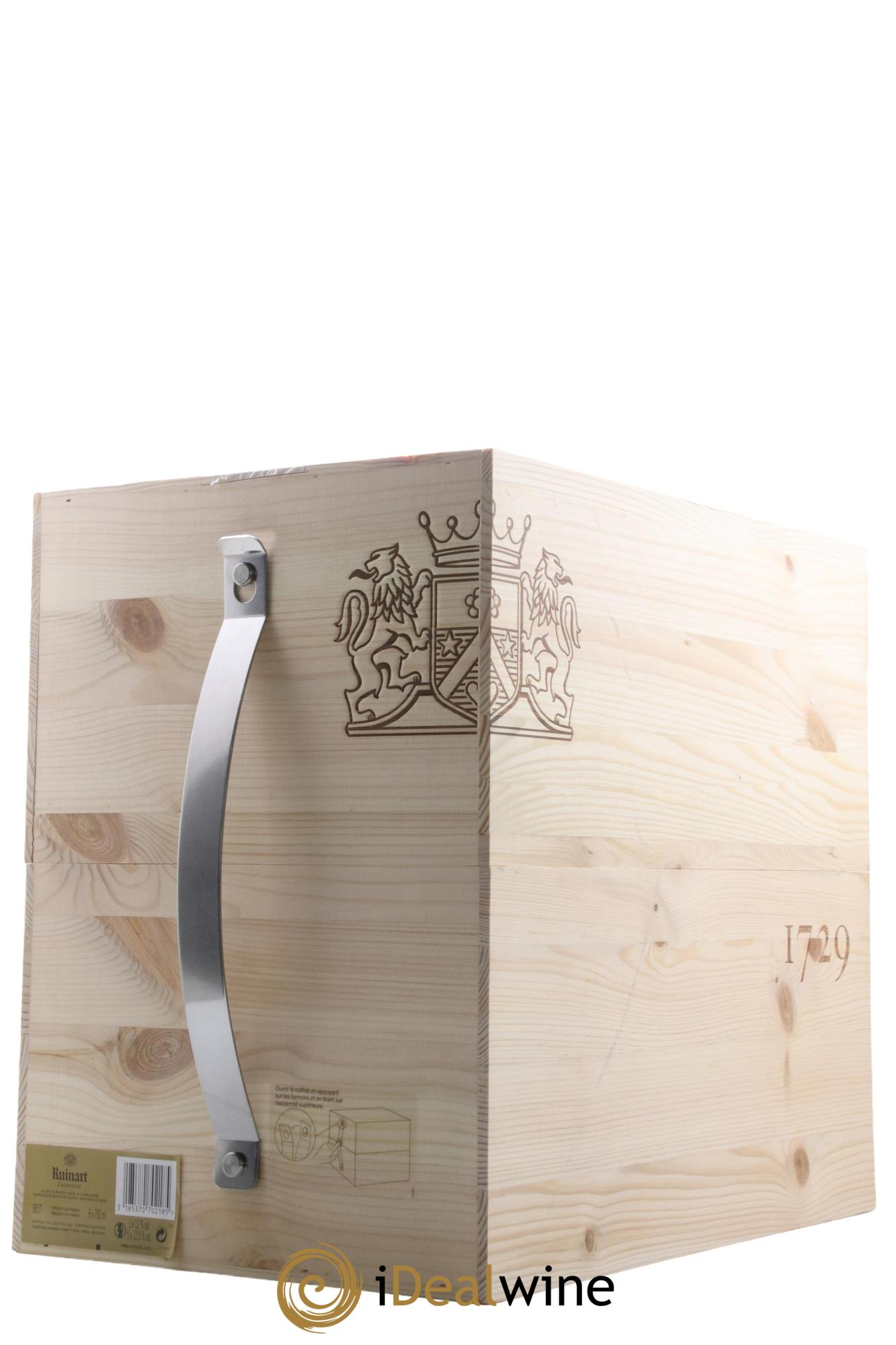 Champagne Coffret Assortiment Ruinart ("R" de Ruinart, Ruinart Rosé, Dom Ruinart 2007, Dom Ruinart Rosé 2007, Ruinart Blanc de Blancs, Ruinart 2011) - Lot de 6 bouteilles - 3