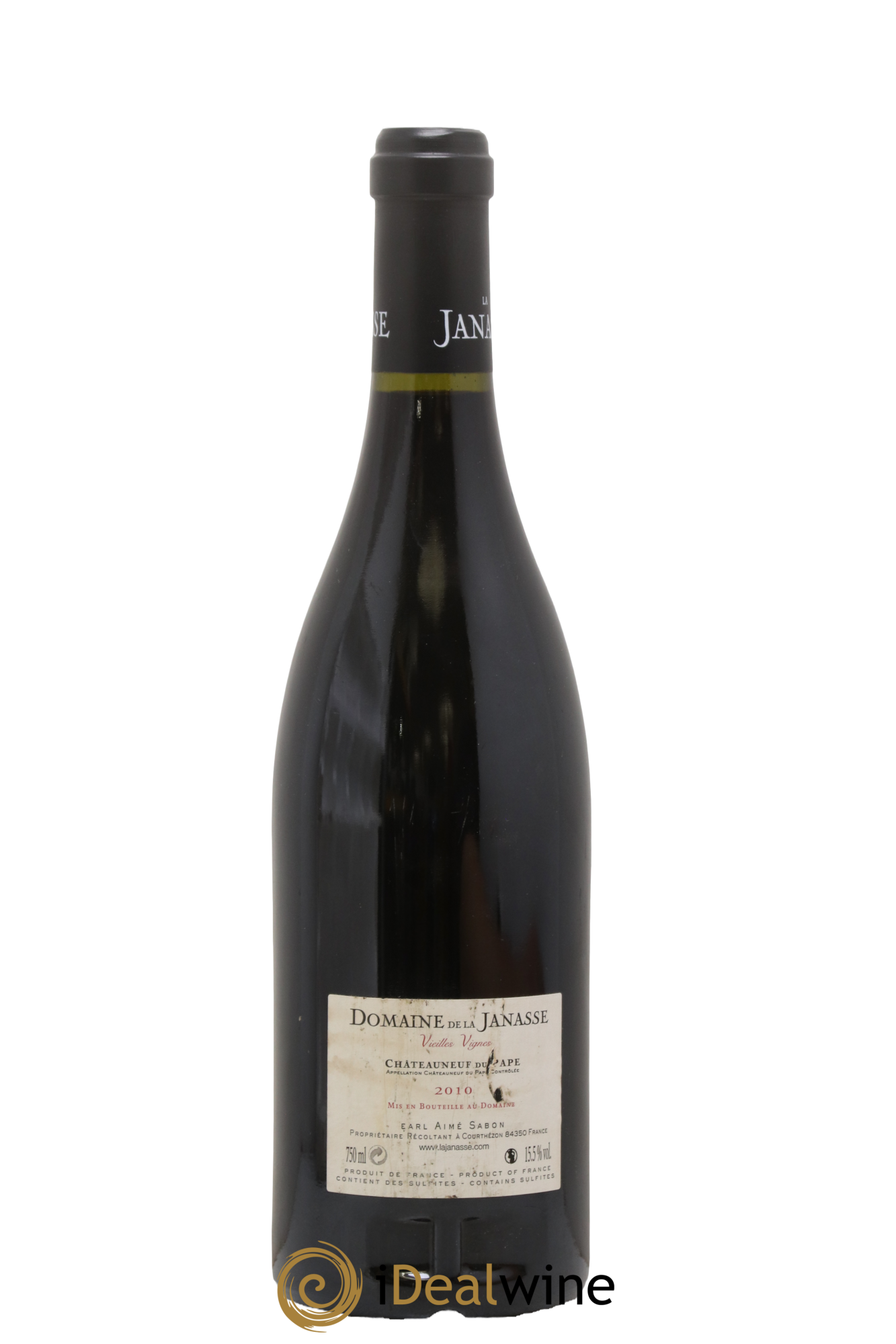 Châteauneuf-du-Pape Cuvée Vieilles Vignes La Janasse (Domaine de) 2010 - Lot de 1 bouteille - 1
