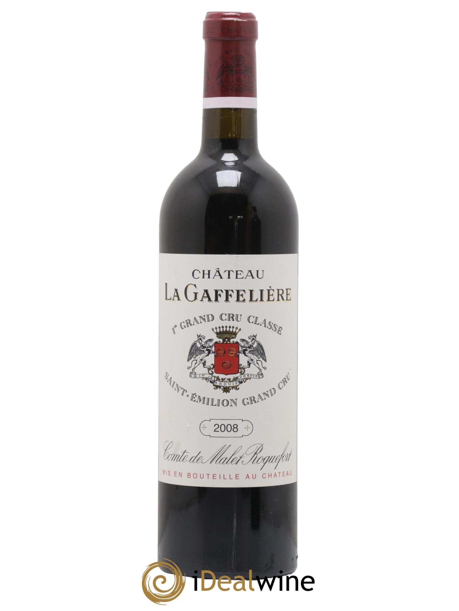 Château la Gaffelière 1er Grand Cru Classé B 2008 - Lot de 1 bouteille - 0