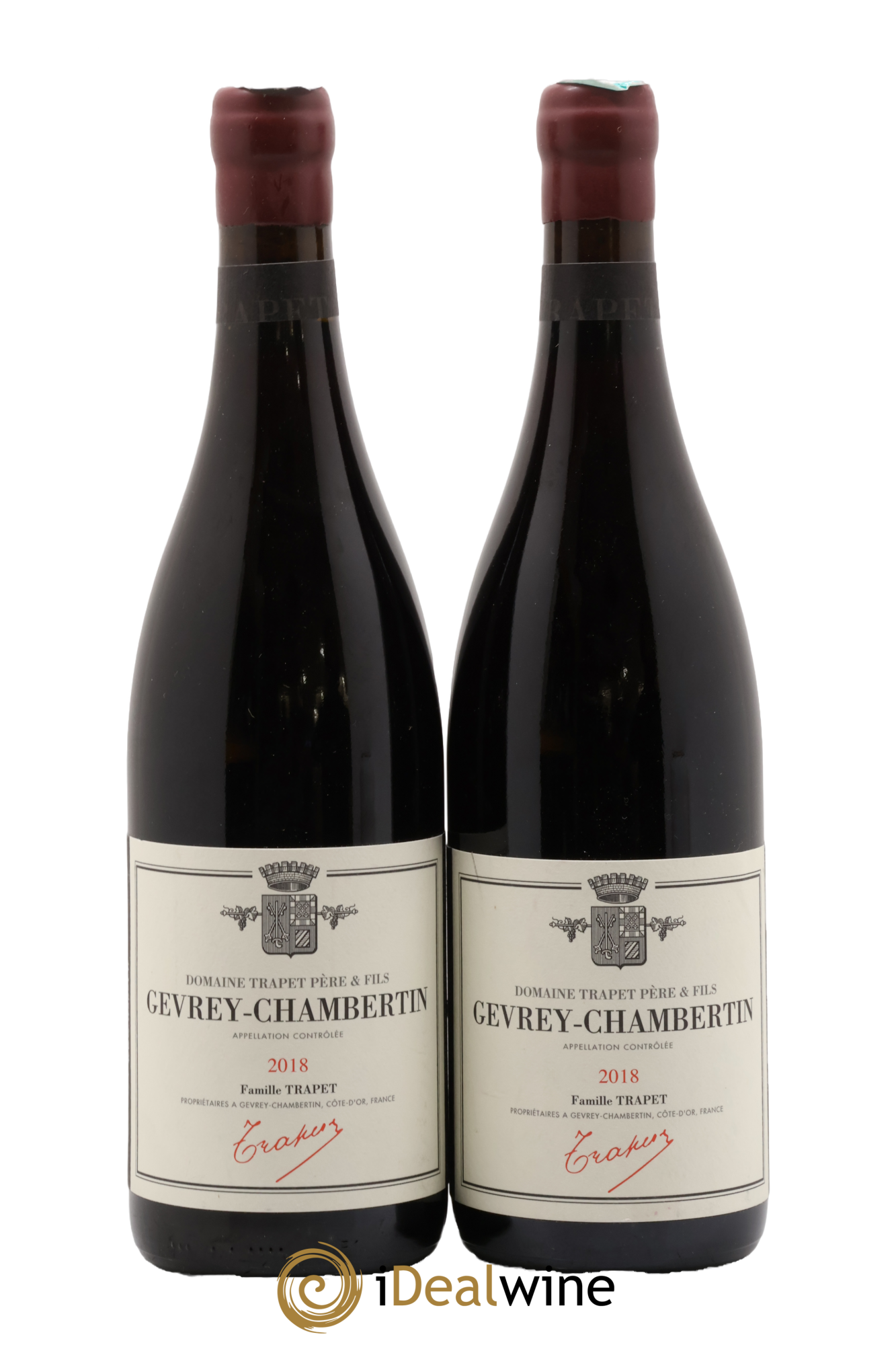 Gevrey-Chambertin Domaine Trapet 2018 - Lotto di 2 bottiglie - 0