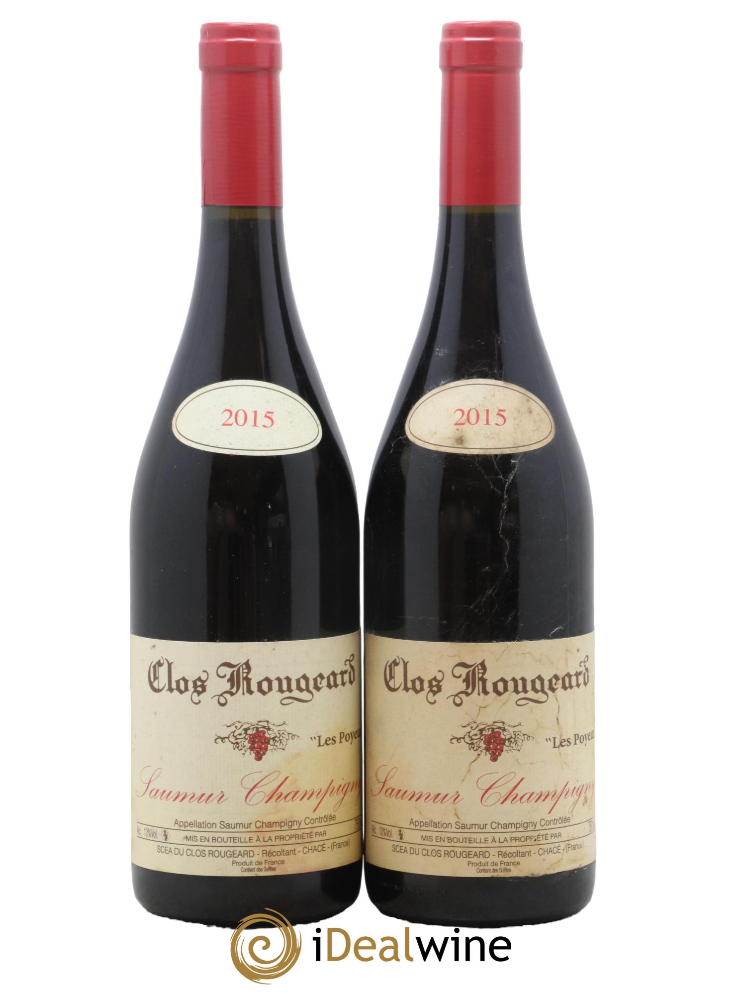 Saumur-Champigny Les Poyeux Clos Rougeard 2015 - Lot de 2 bouteilles - 0
