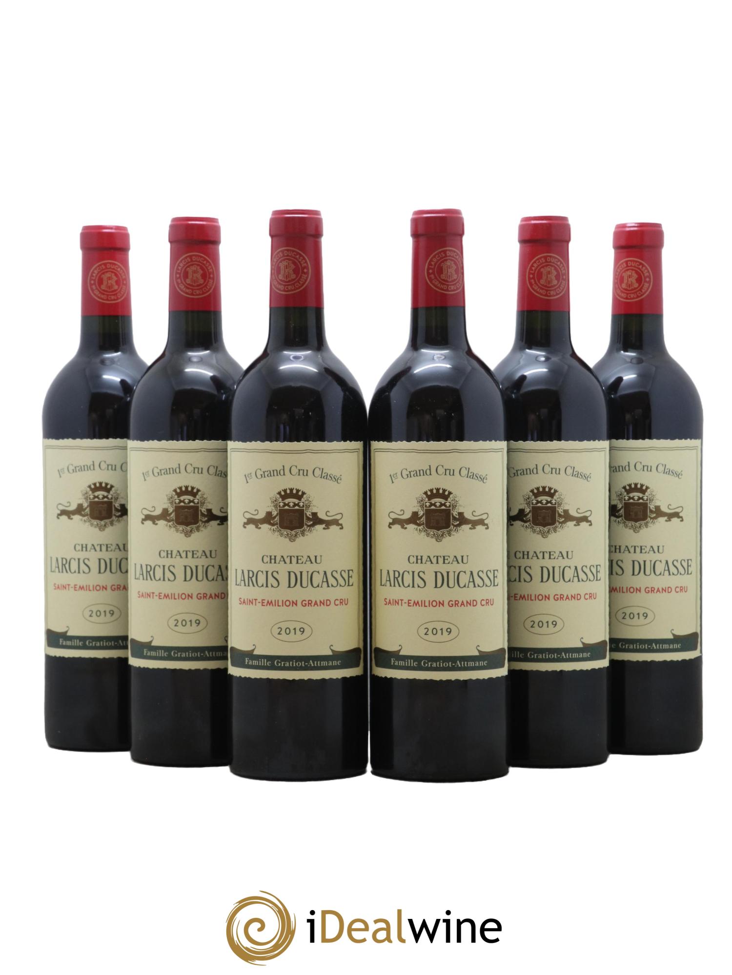 Château Larcis Ducasse 1er Grand Cru Classé B 2019 - Lot de 6 bouteilles - 0