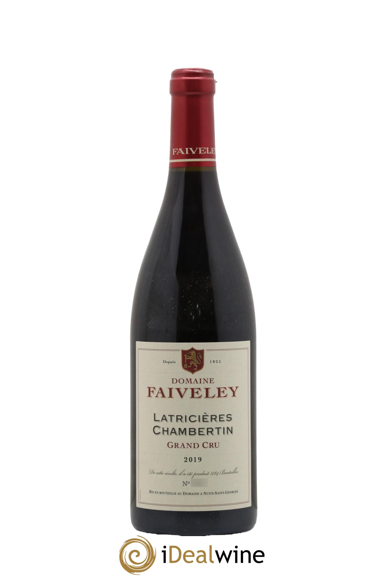 Latricières-Chambertin Grand Cru Faiveley 2019 - Lot de 1 bouteille - 0