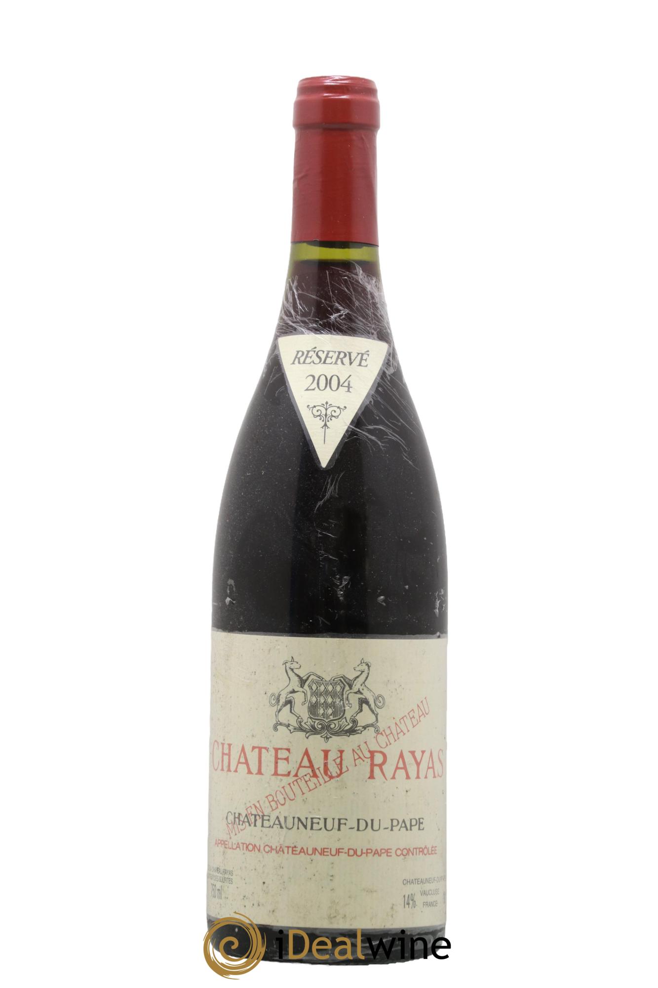 Châteauneuf-du-Pape Château Rayas Emmanuel Reynaud 2004 - Lot de 1 bouteille - 0