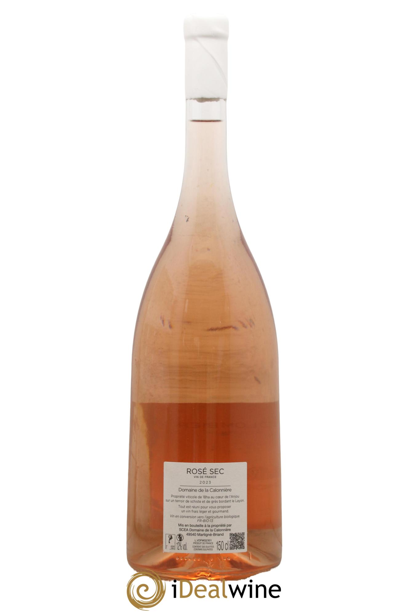 Vin de France Château de la Calonnière Le Rosé Grolleau 2023 - Lotto di 1 magnum - 1