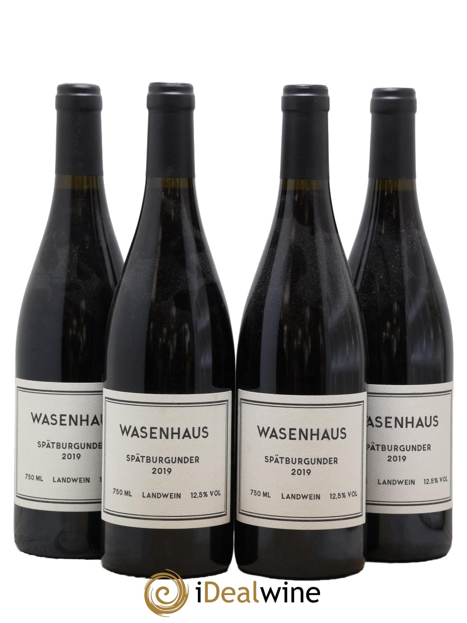Allemagne Wasenhaus Spatburgunder 2019 - Posten von 4 Flaschen - 0