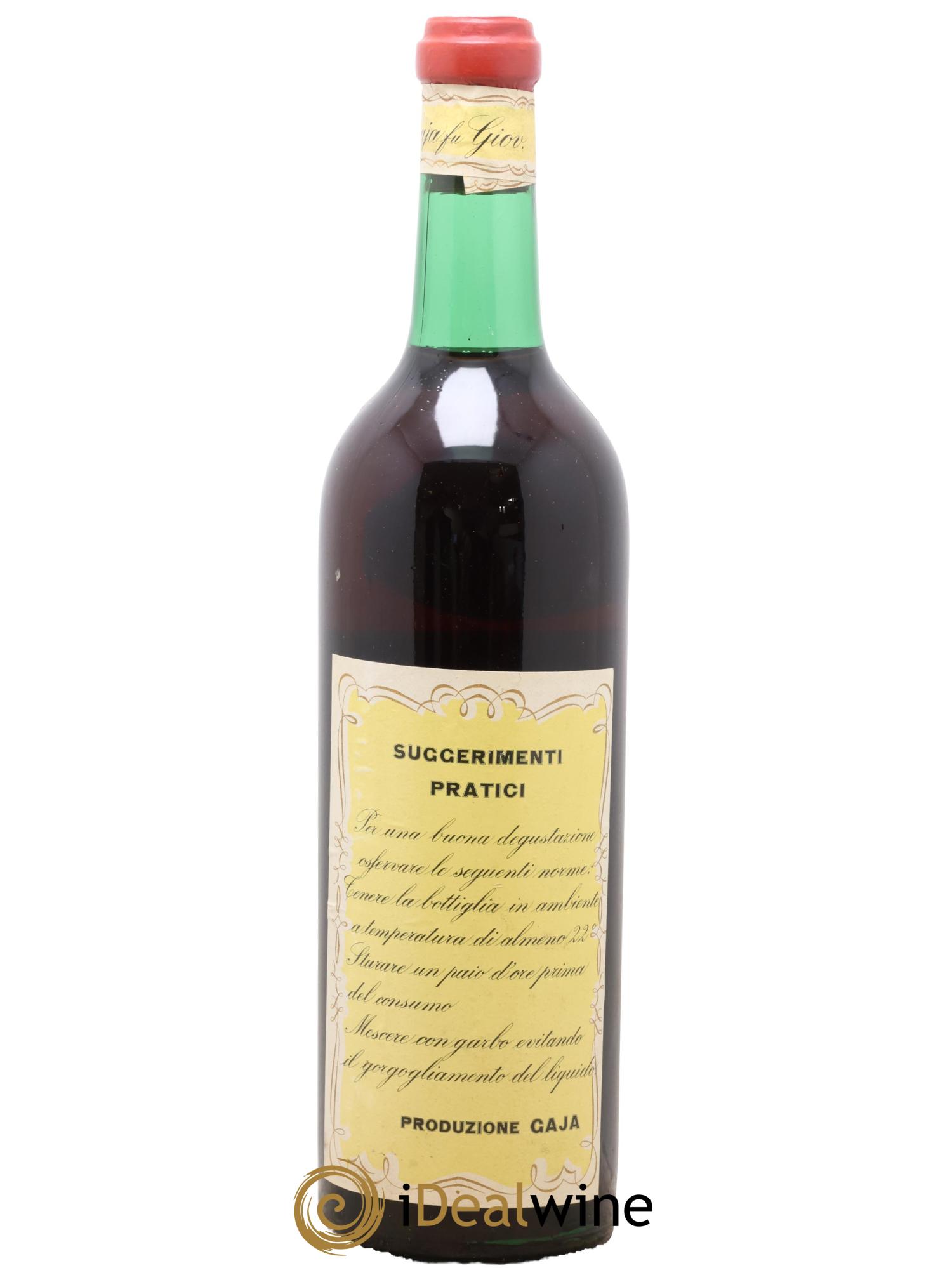 Barbaresco DOCG Vecchia Riserva Gaja - Posten von 1 Flasche - 1