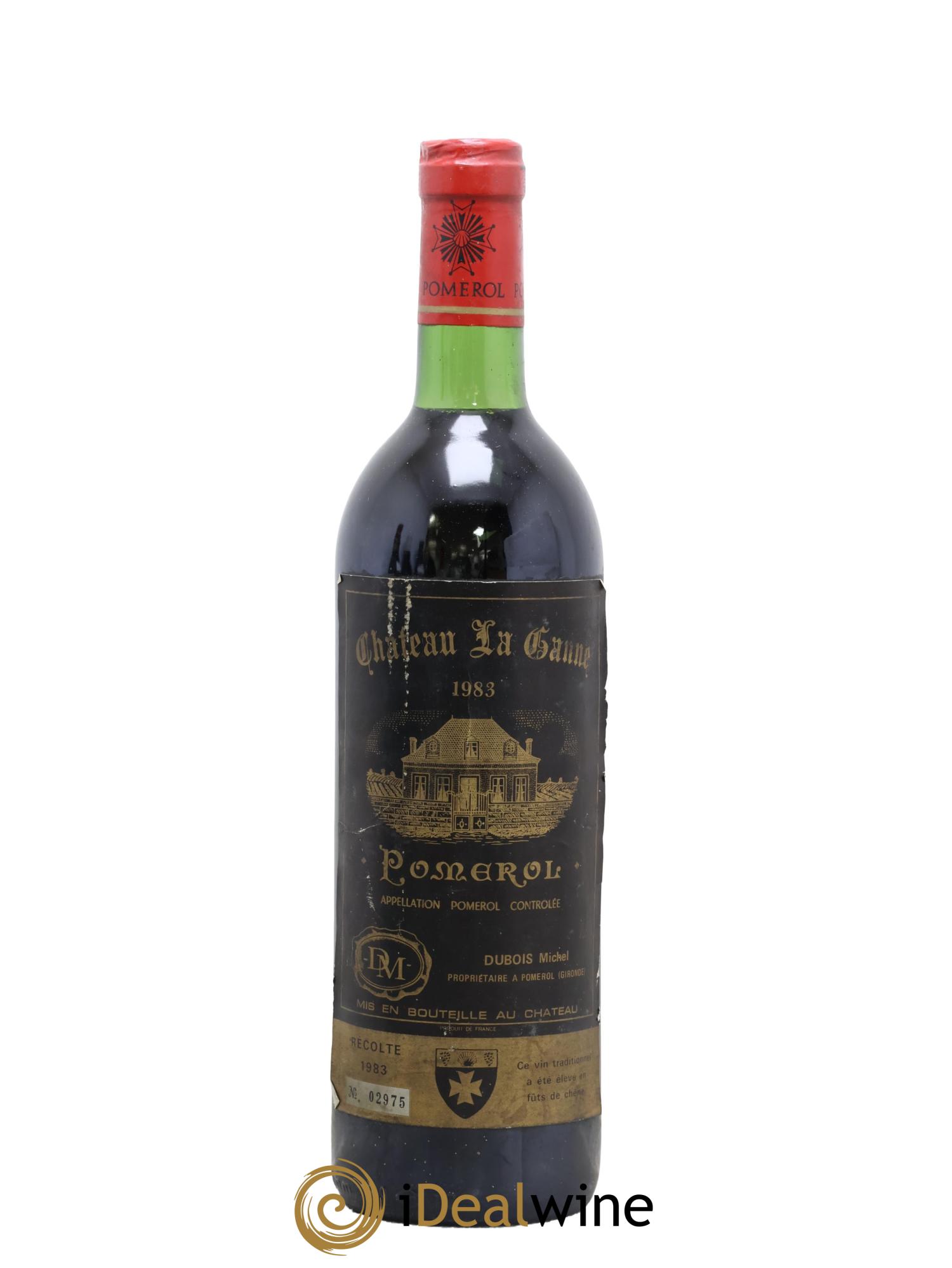 Château la Ganne 1983 - Lot de 1 bouteille - 0