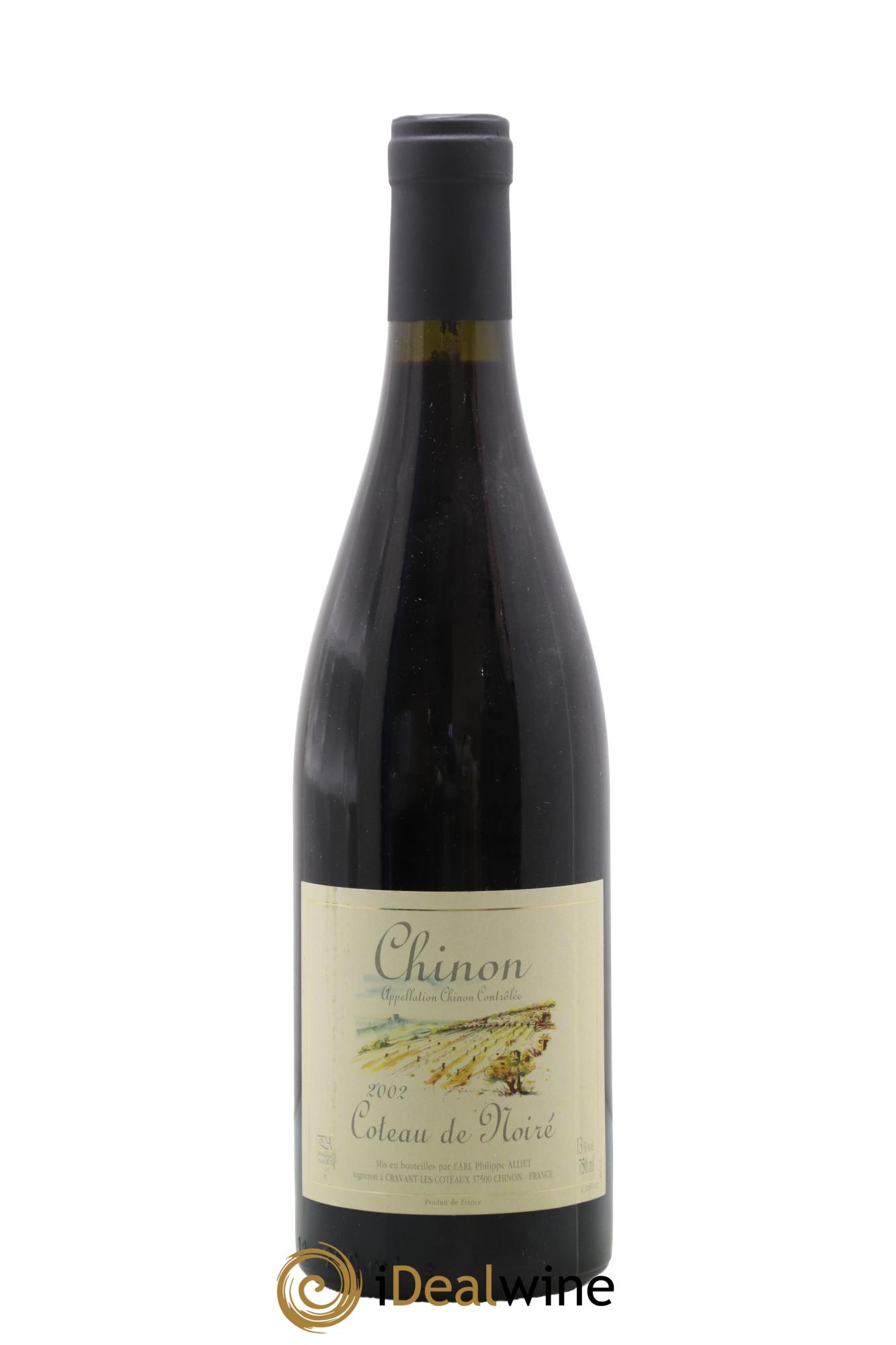 Chinon Coteau de Noiré Philippe Alliet 2002 - Lot de 1 bouteille - 0