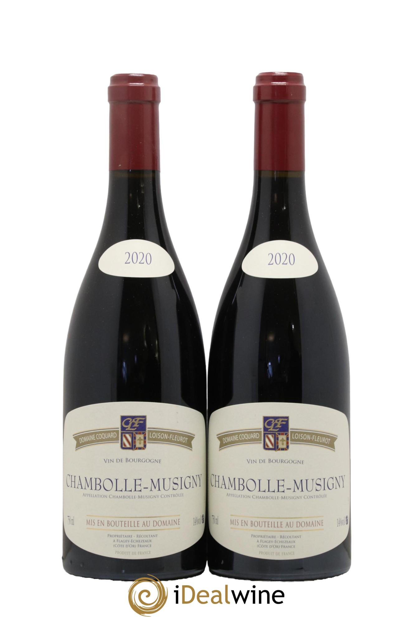 Chambolle-Musigny Coquard Loison-Fleurot 2020 - Lot de 2 bouteilles - 0
