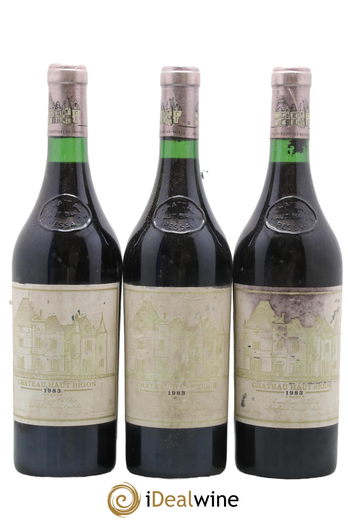 Château Haut Brion 1er Grand Cru Classé 1983 - Lot de 12 bouteilles - 4