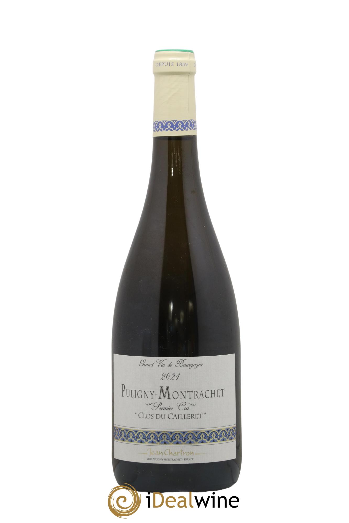 Puligny-Montrachet 1er Cru Clos du cailleret Jean Chartron (Domaine) 2021 - Lot de 1 bouteille - 0