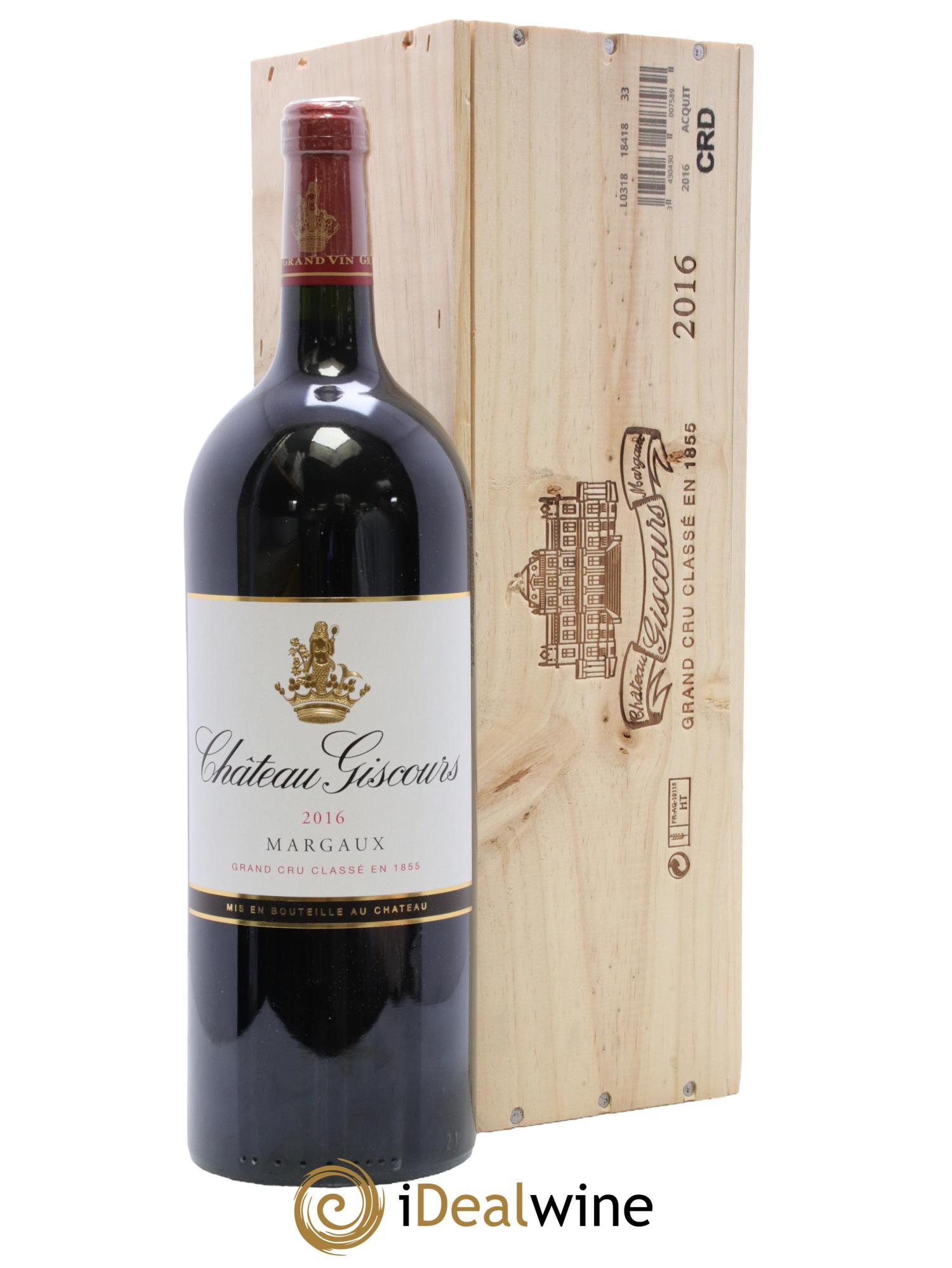 Château Giscours 3ème Grand Cru Classé 2016 - Posten von 1 Magnum - 0