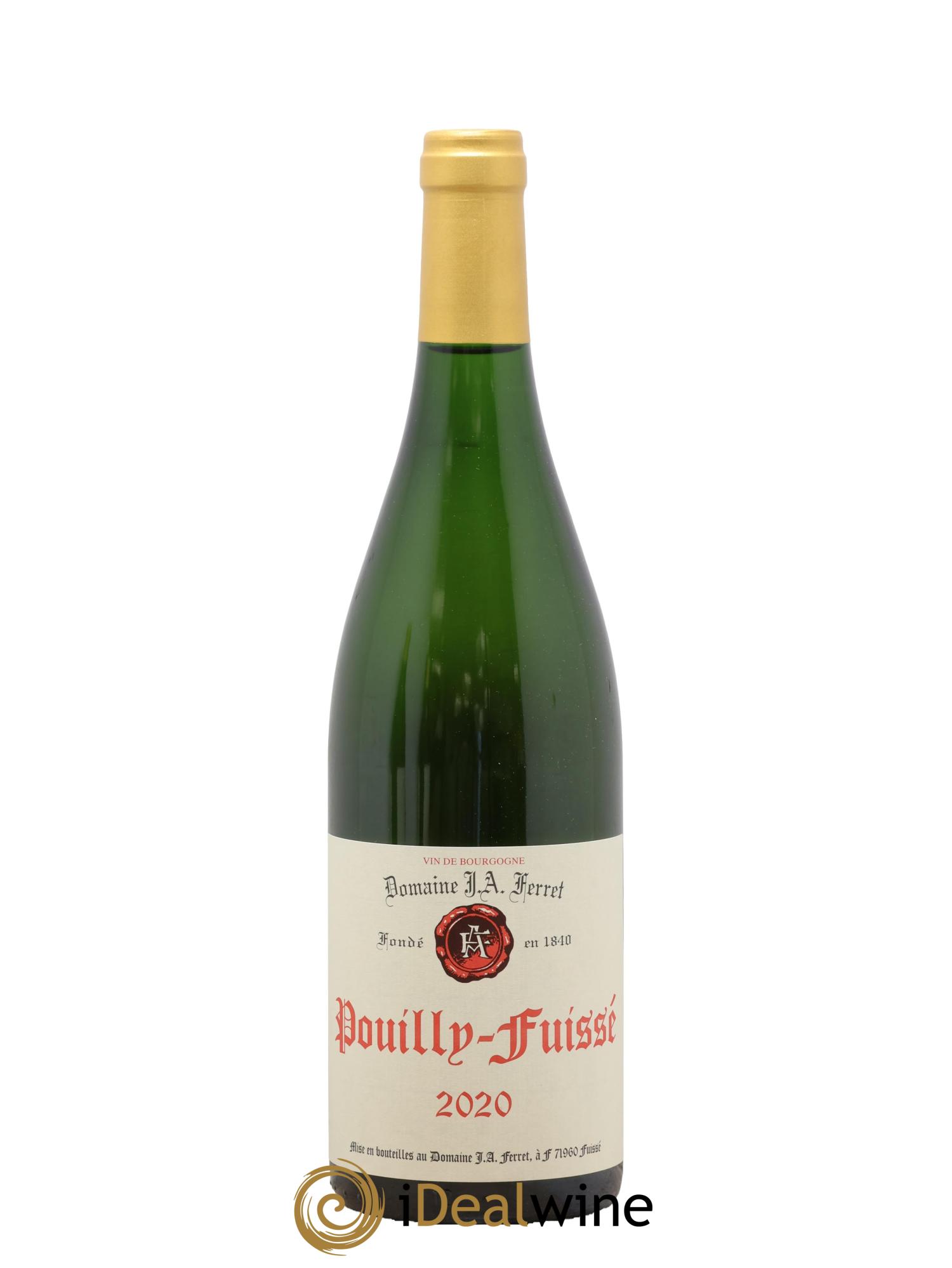 Pouilly-Fuissé J.A. Ferret (Domaine) 2020 - Lot de 1 bouteille - 0