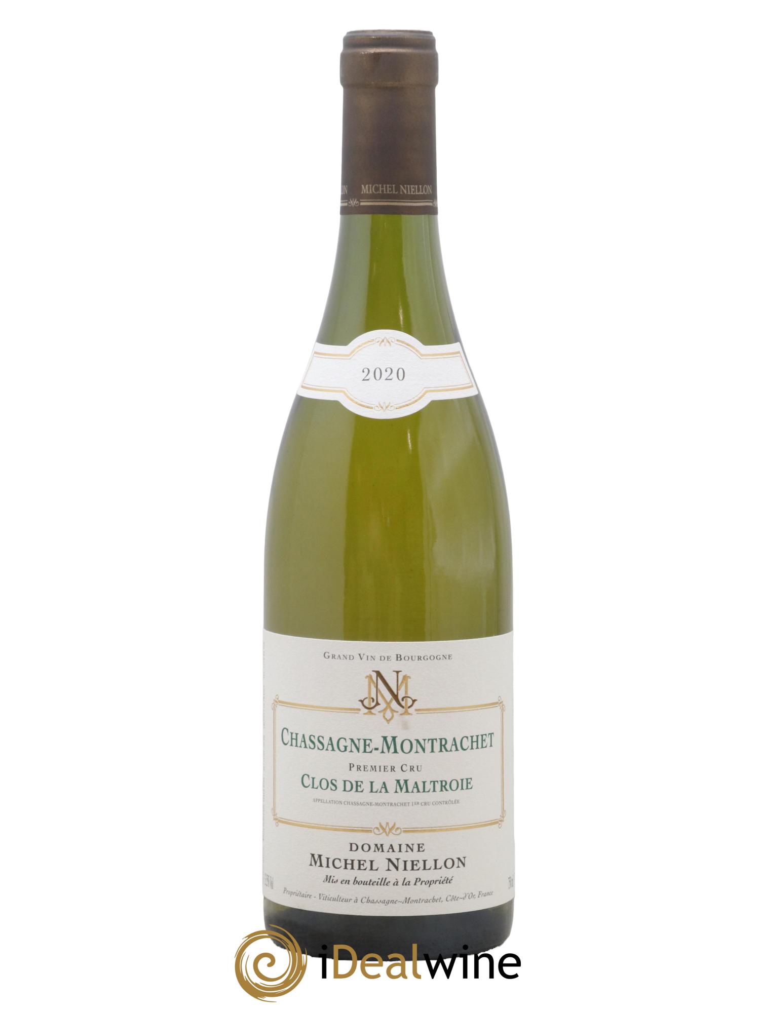 Chassagne-Montrachet 1er Cru Clos de la Maltroie Michel Niellon (Domaine) 2020 - Lot de 1 bouteille - 0