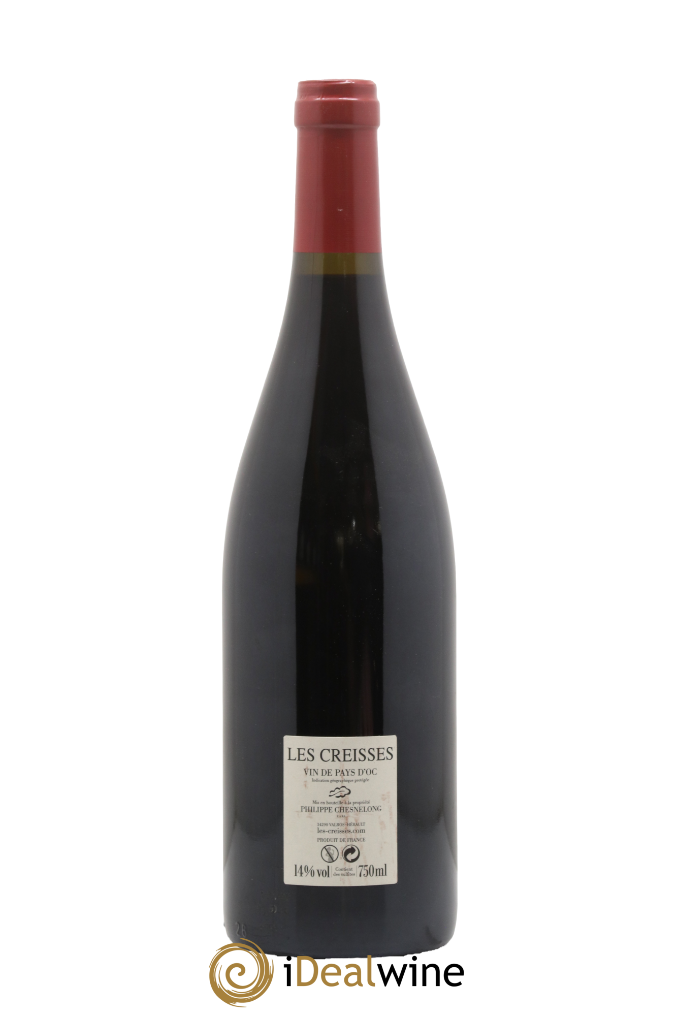 Vin de France Les Creisses Les Creisses (Domaine) 2018 - Lot de 1 bouteille - 1
