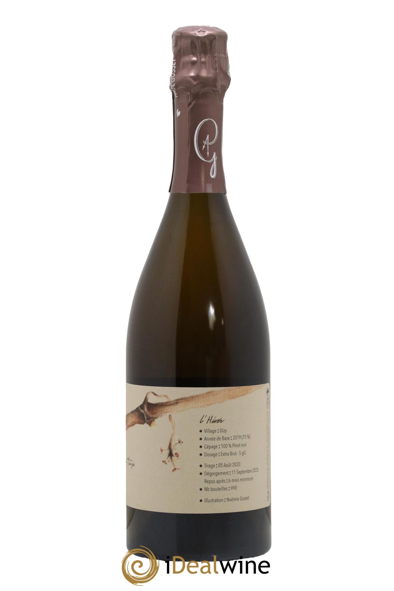 Au Fil des Temps L'Hiver Paul Gosset - Lot de 1 bouteille - 1