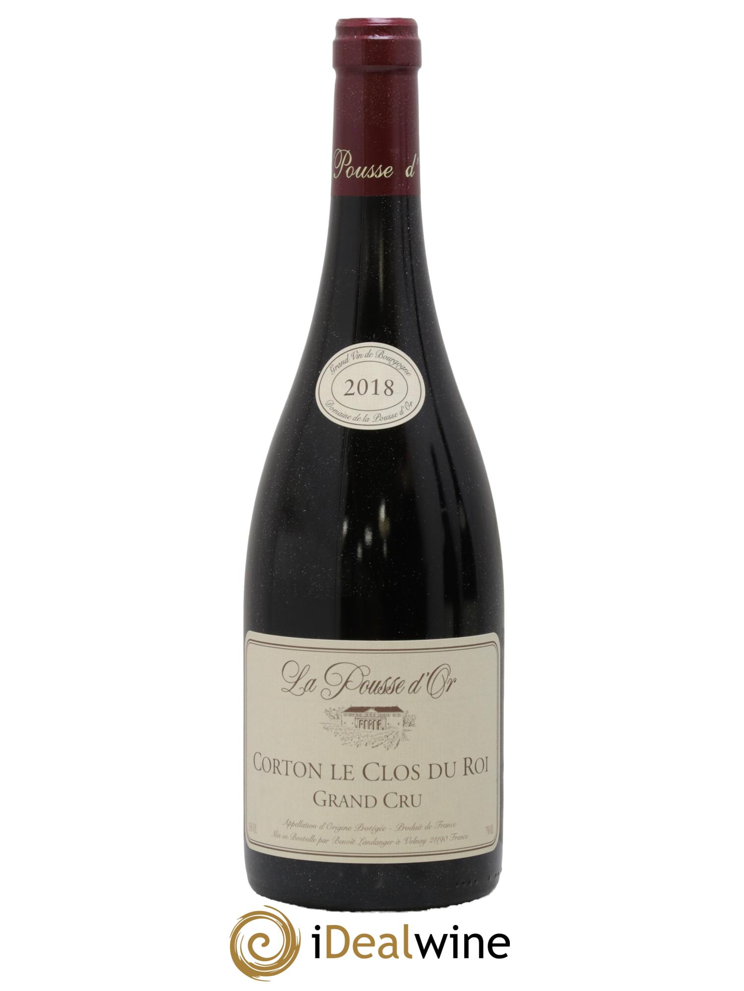 Corton Grand Cru Clos du Roi La Pousse d'Or (Domaine de) 2018 - Lot de 1 bouteille - 0