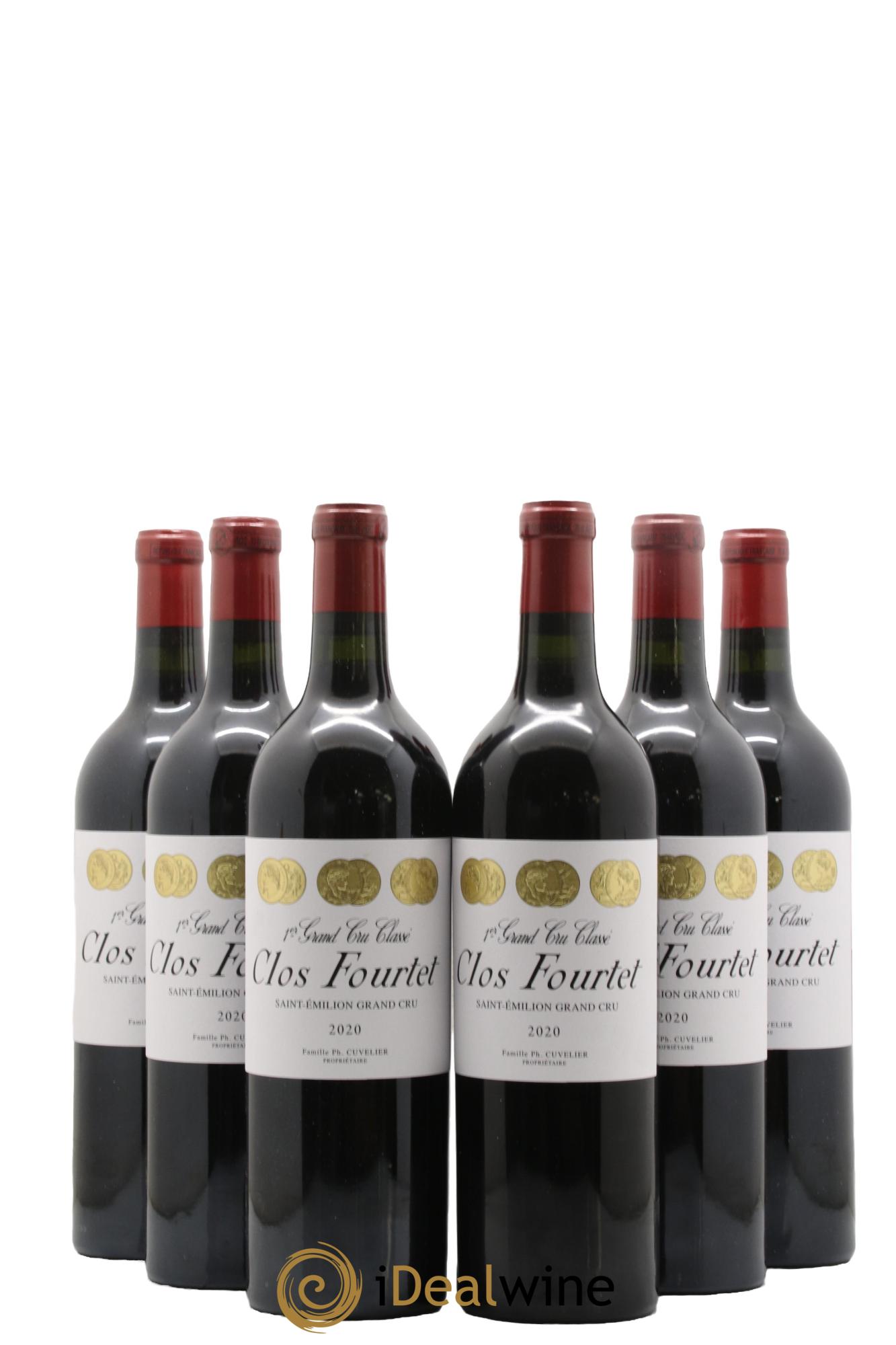 Clos Fourtet 1er Grand Cru Classé B 2020 - Lotto di 6 bottiglie - 0