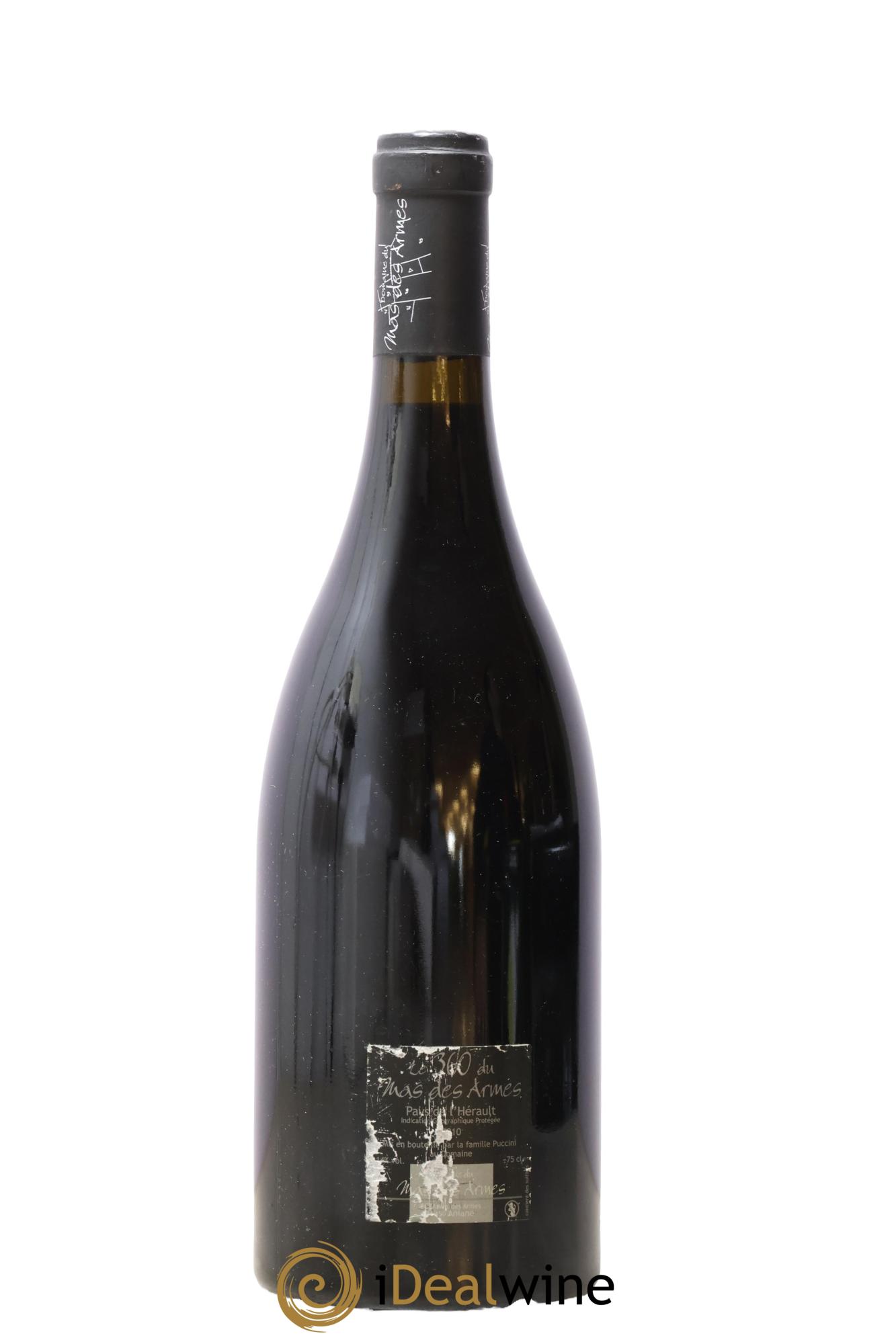 Pays d'Hérault Cuvée 360 Mas des Armes 2010 - Lotto di 1 bottiglia - 1