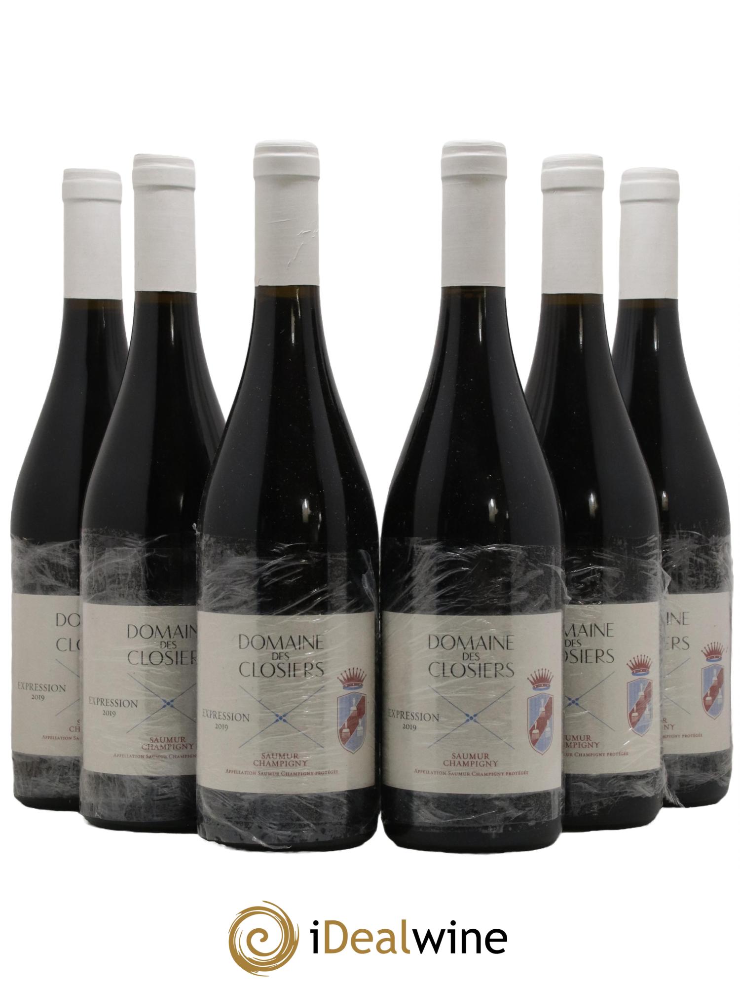 Saumur-Champigny Expression Domaine des Closiers 2019 - Lot de 6 bouteilles - 0