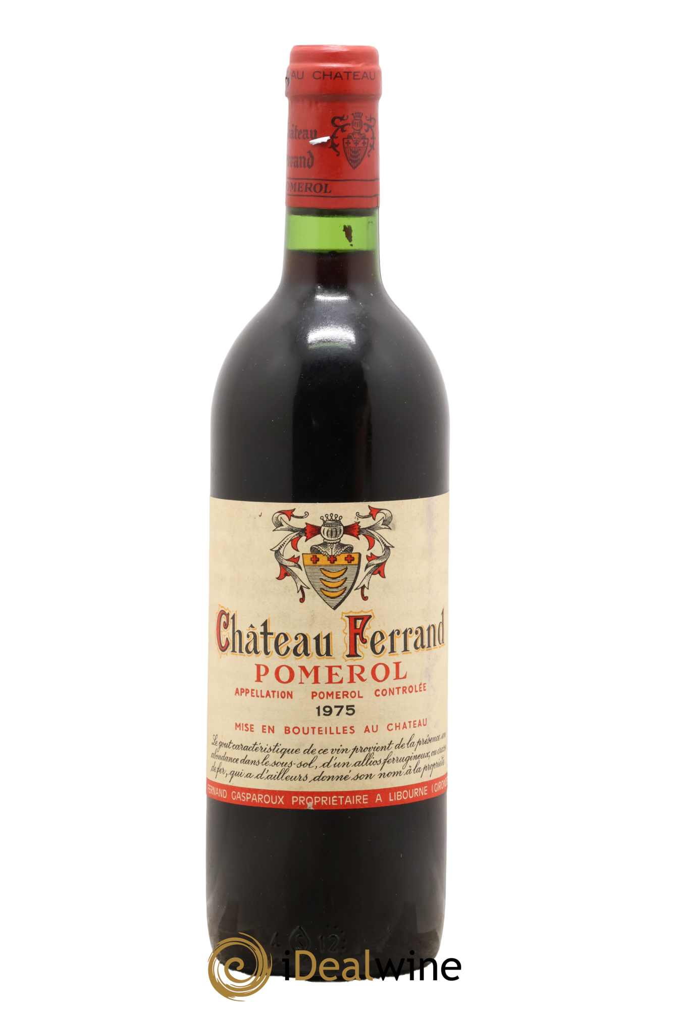 Château de Ferrand Grand Cru Classé 1975 - Posten von 1 Flasche - 0