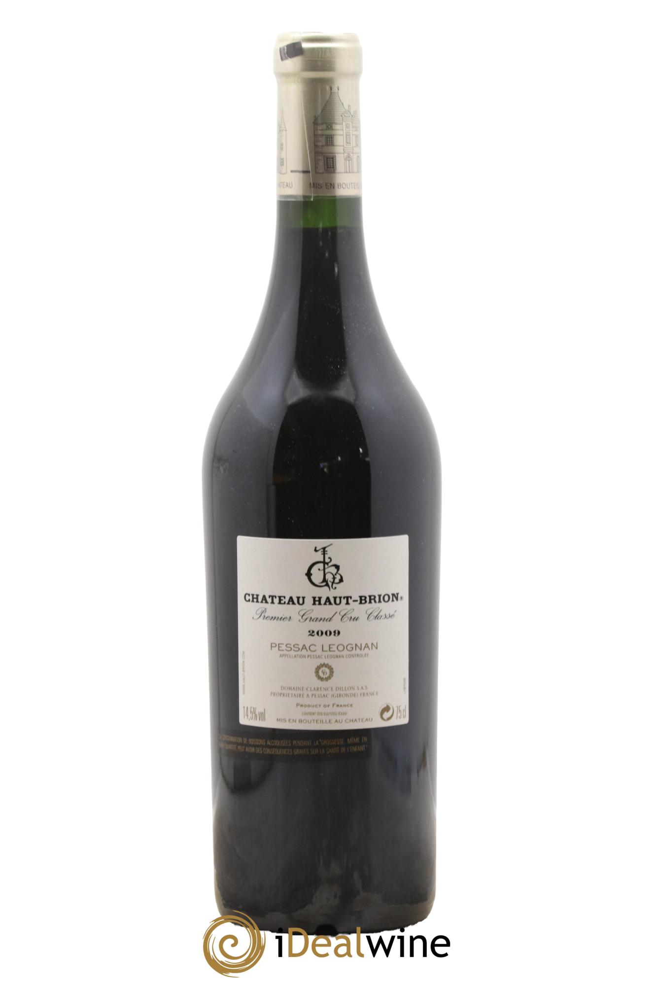 Château Haut Brion 1er Grand Cru Classé 2009 - Posten von 1 Flasche - 1