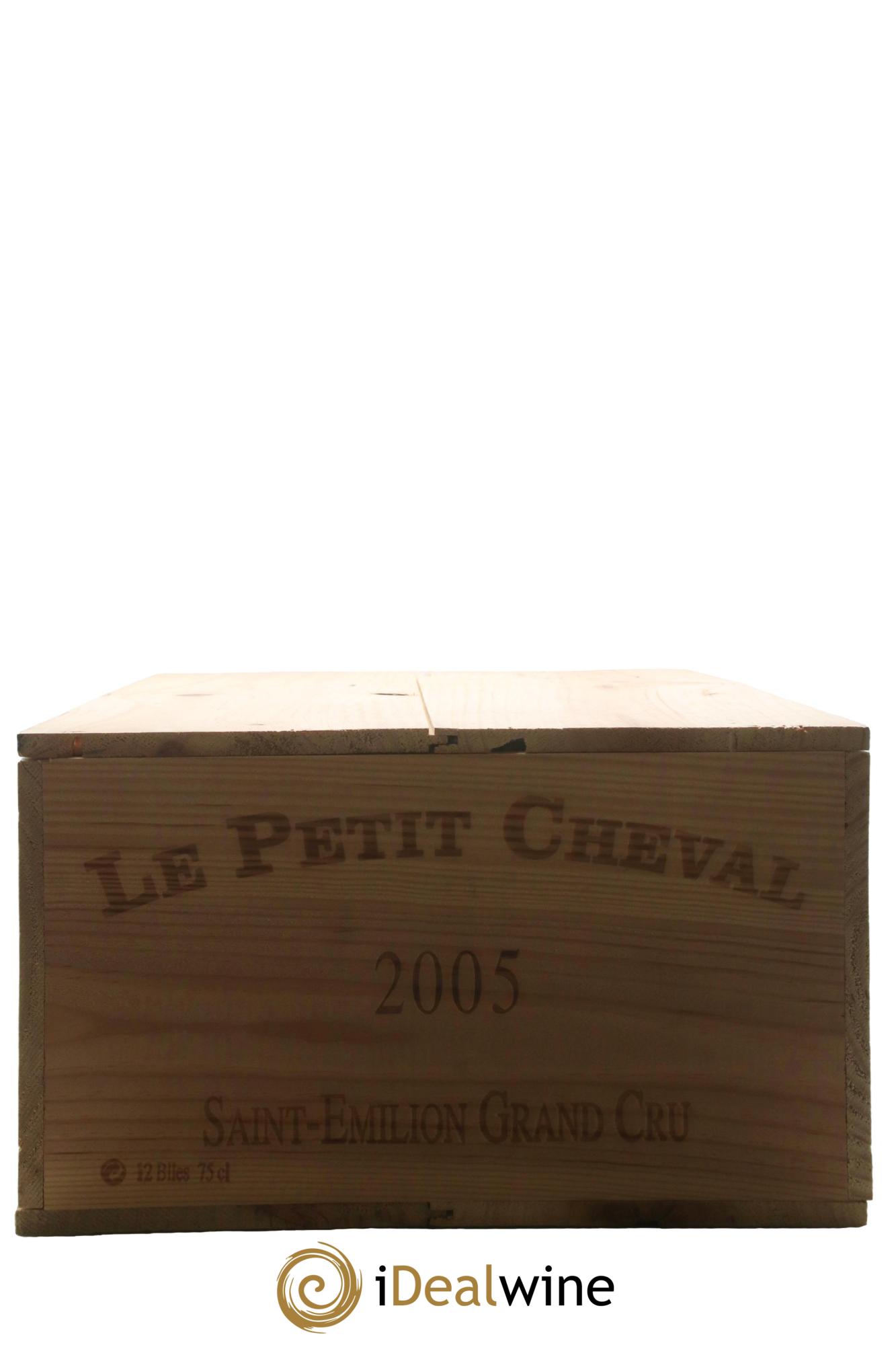 Le Petit Cheval Second Vin 2005 - Lot de 12 bouteilles - 9