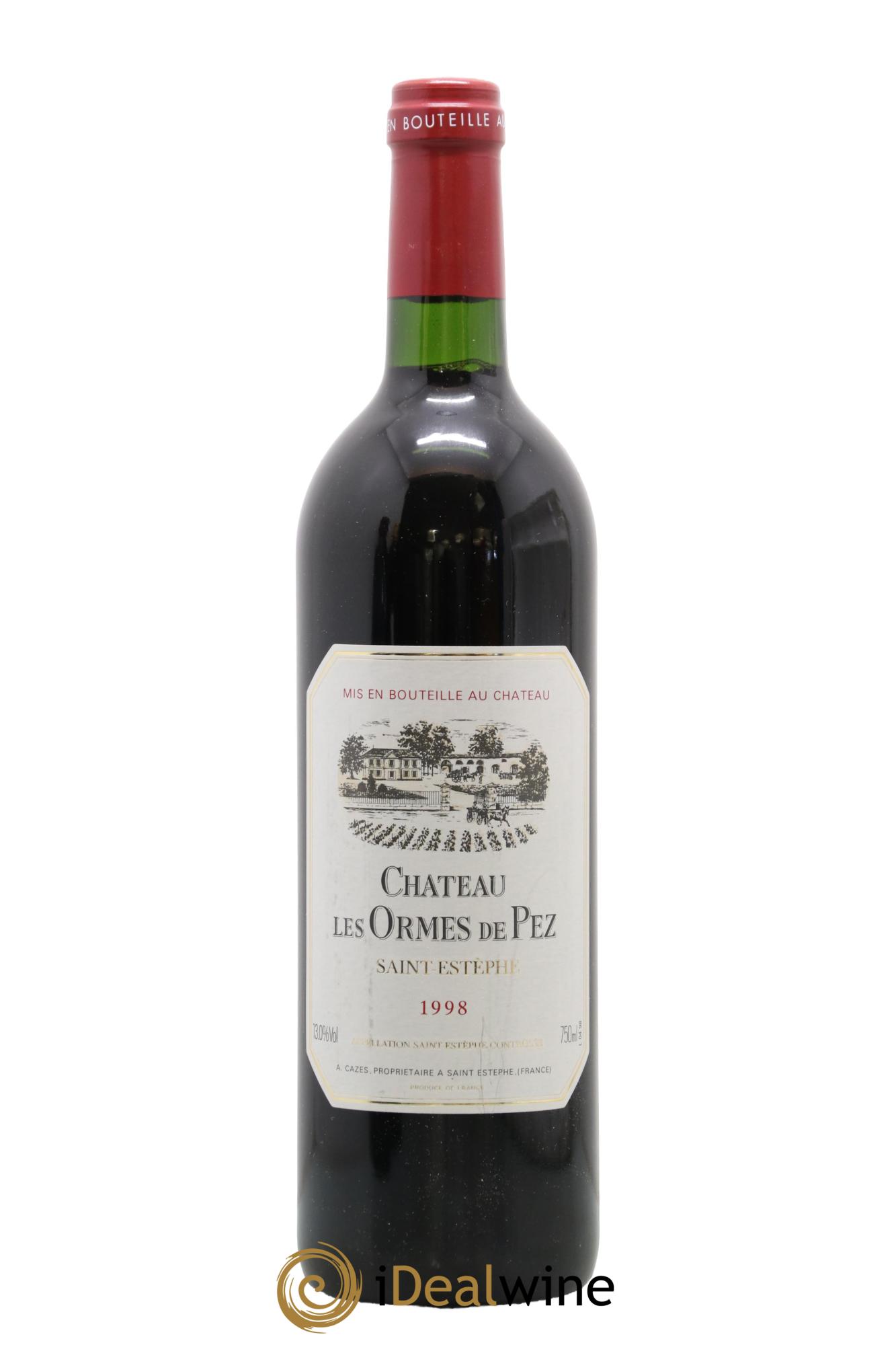 Château les Ormes de Pez 1998 - Lot of 1 bottle - 0