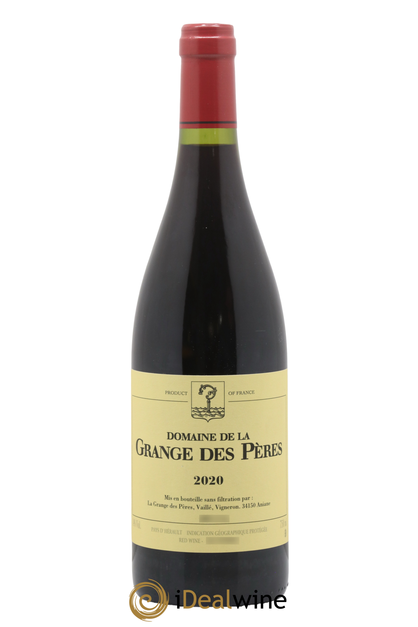 Pays d'Hérault Grange des Pères Laurent Vaillé 2020 - Lot de 1 bouteille - 0