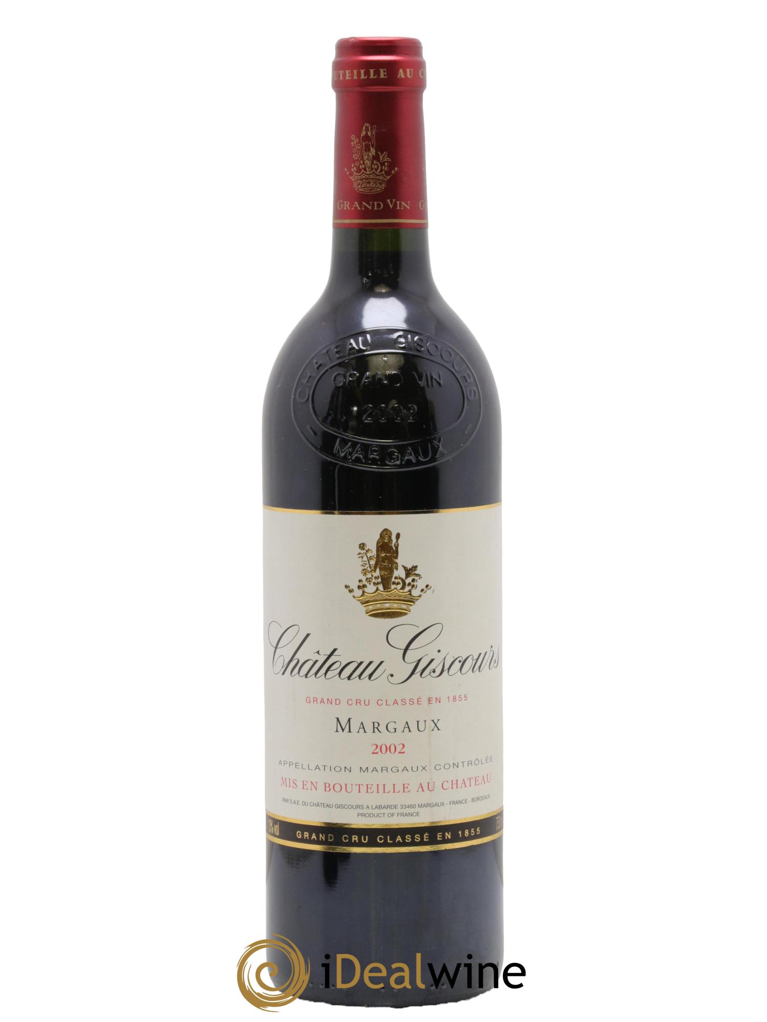 Château Giscours 3ème Grand Cru Classé 2002 - Lot of 1 bottle - 0
