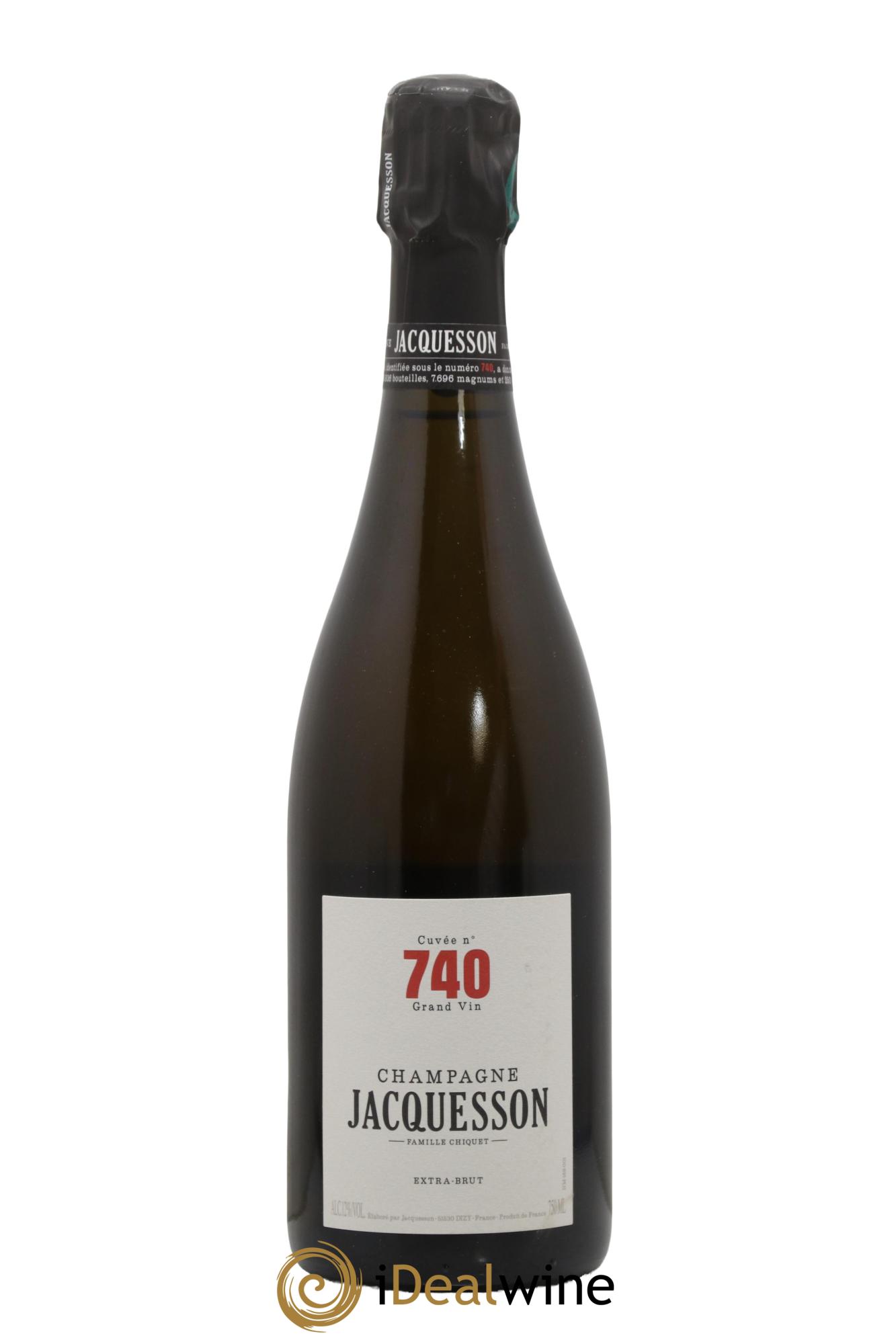 Cuvée 740 Extra-Brut Jacquesson - Lot de 1 bouteille - 0