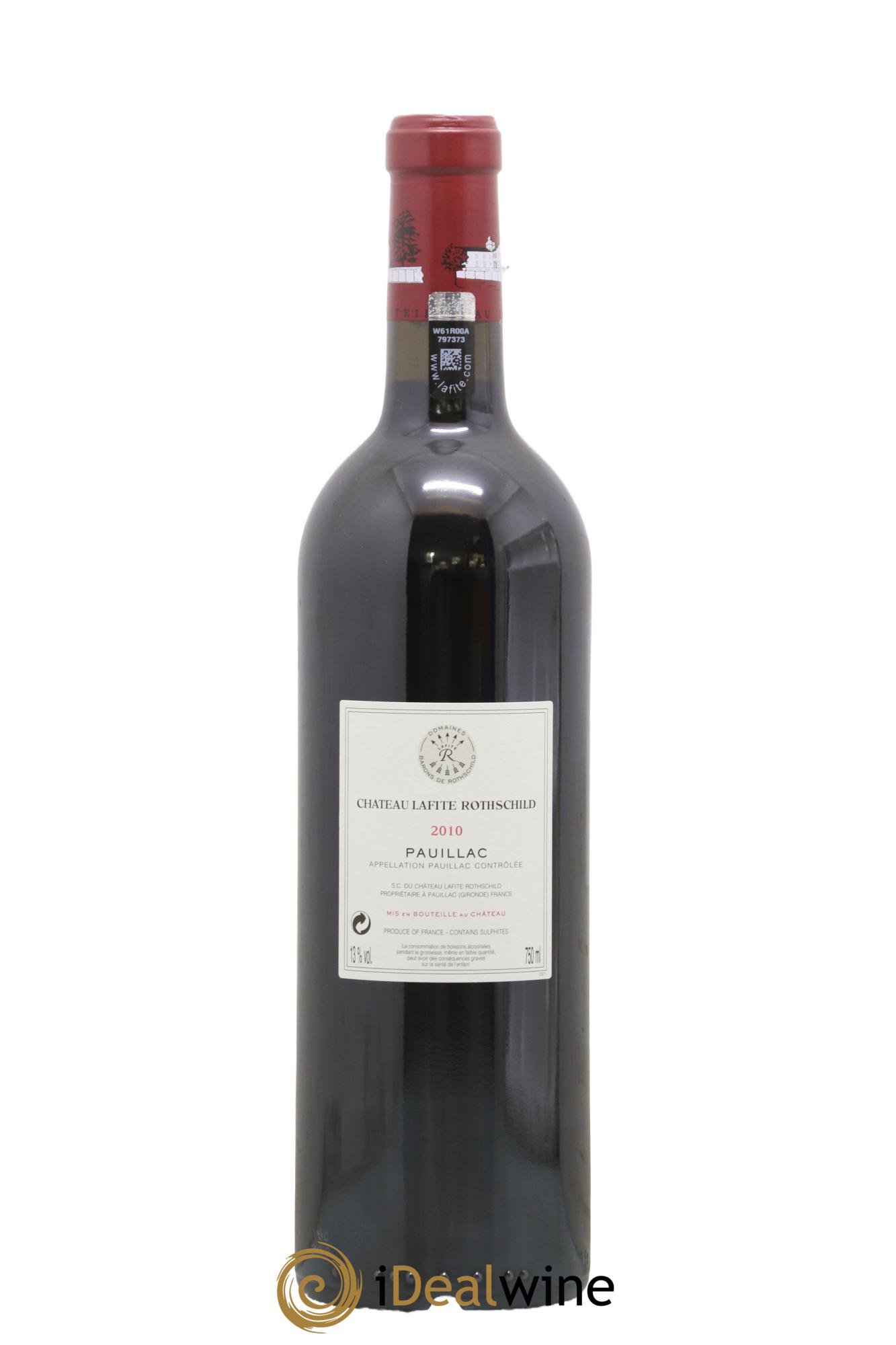 Château Lafite Rothschild 1er Grand Cru Classé 2010 - Lotto di 1 bottiglia - 1