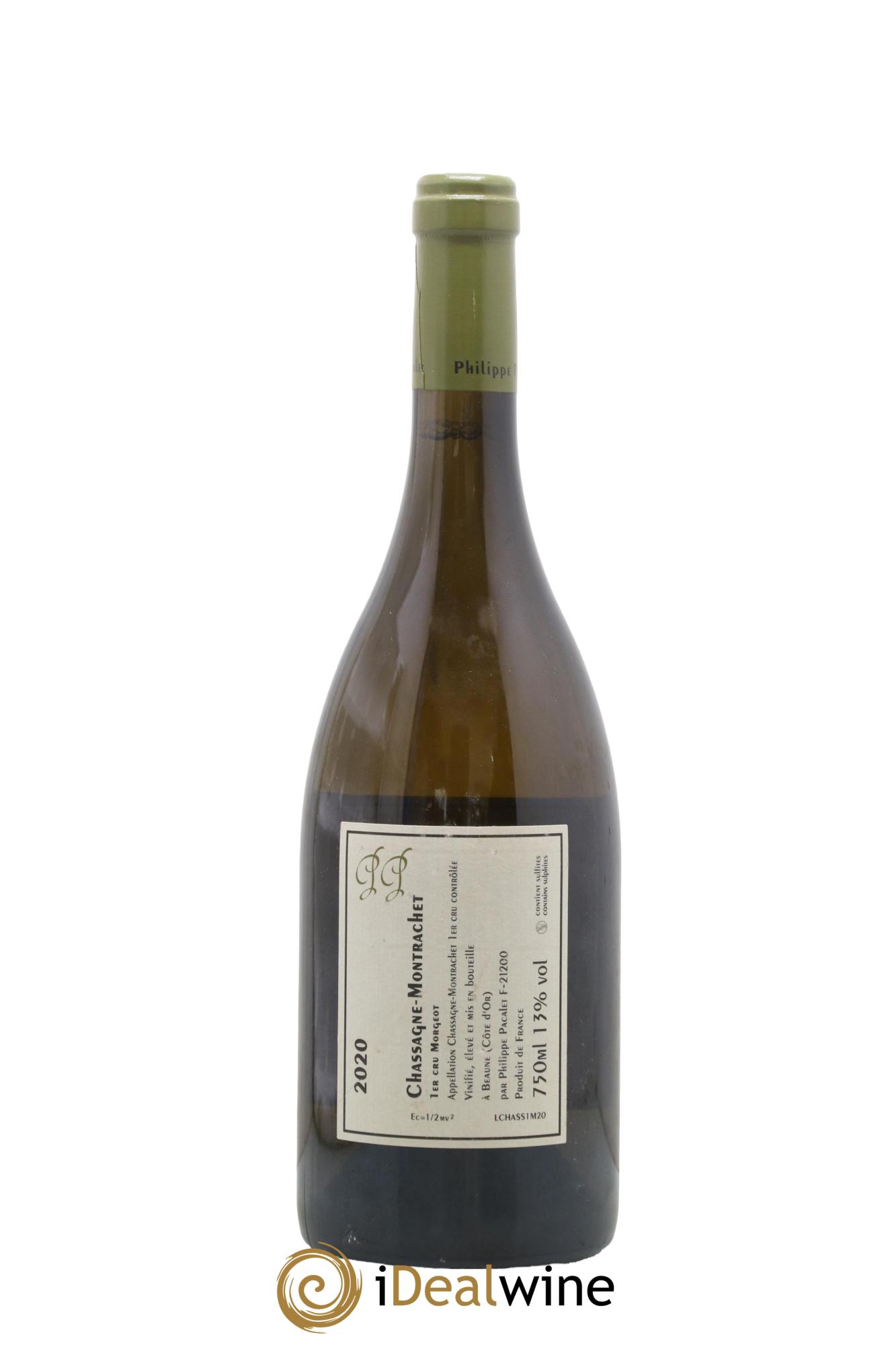 Chassagne-Montrachet 1er Cru Morgeot Philippe Pacalet Morgeot Pacalet 2020 - Posten von 1 Flasche - 1