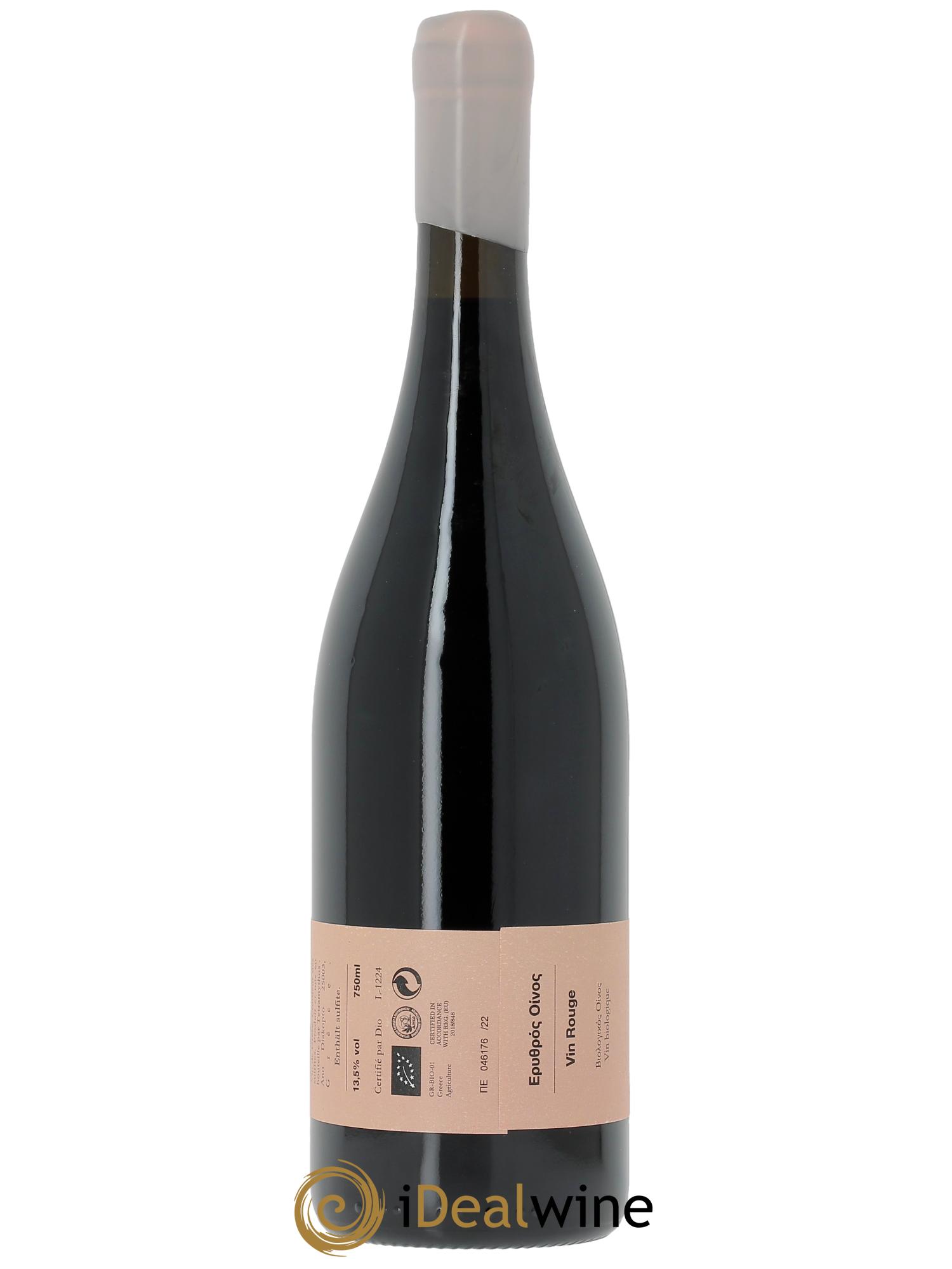 IGP Peloponèse Tetramythos Phelloe Nature  2022 - Lot de 1 bouteille - 2