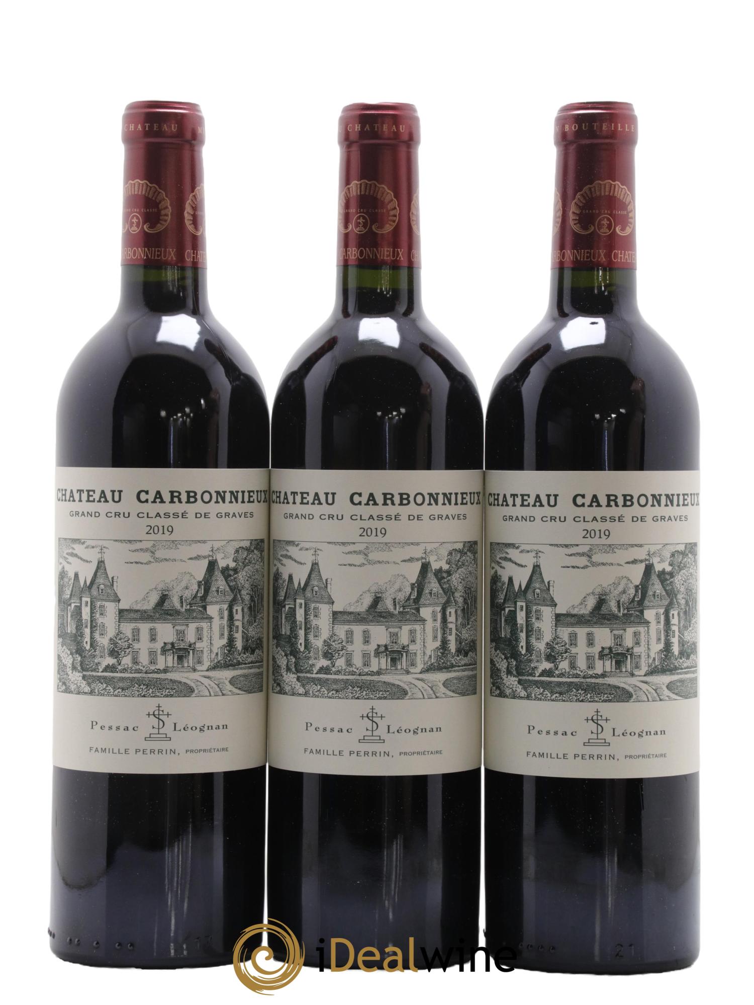 Château Carbonnieux Cru Classé de Graves 2019 - Lot de 6 bouteilles - 2