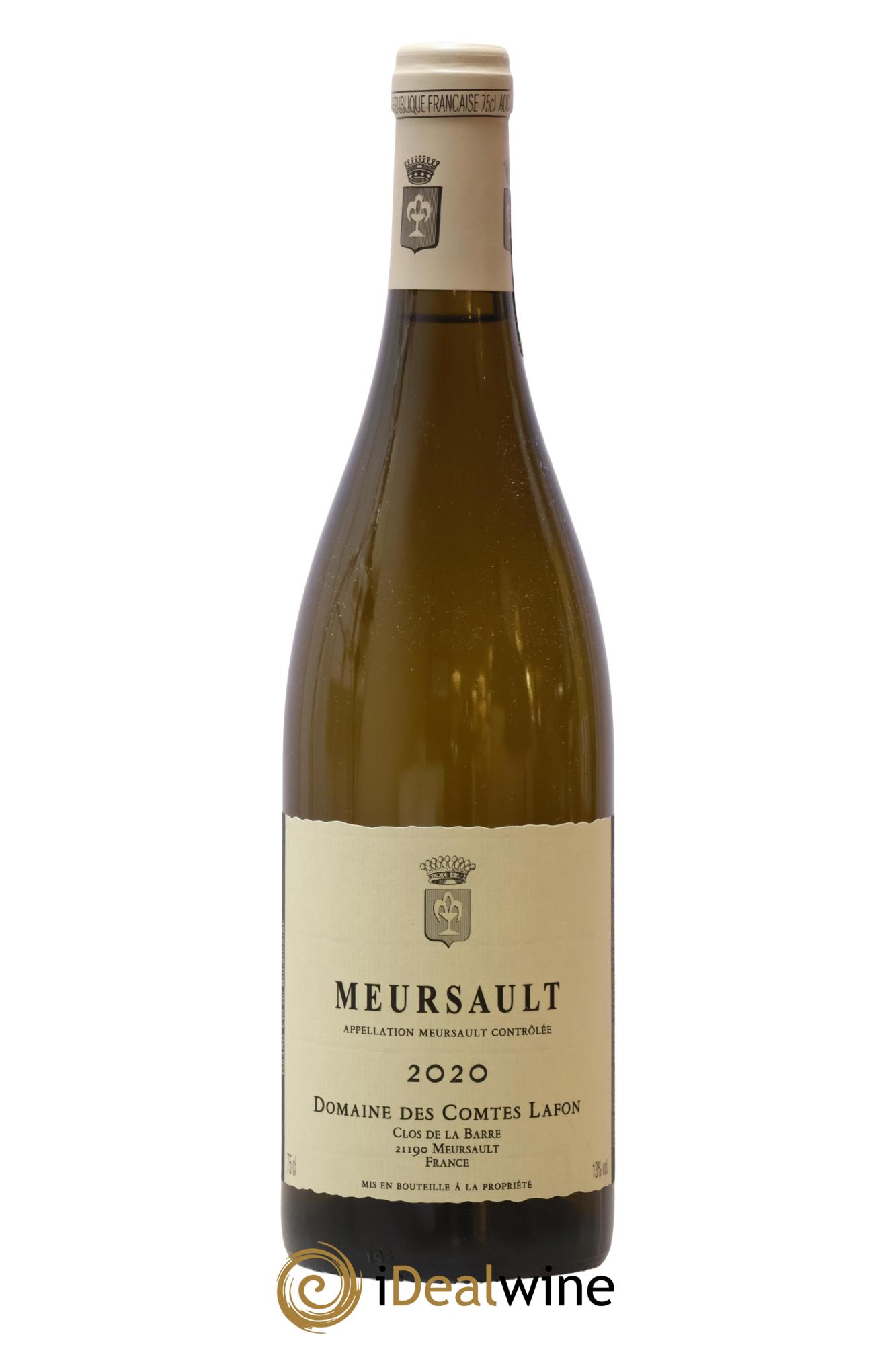 Meursault Comtes Lafon (Domaine des) 2020 - Lot de 1 bouteille - 0
